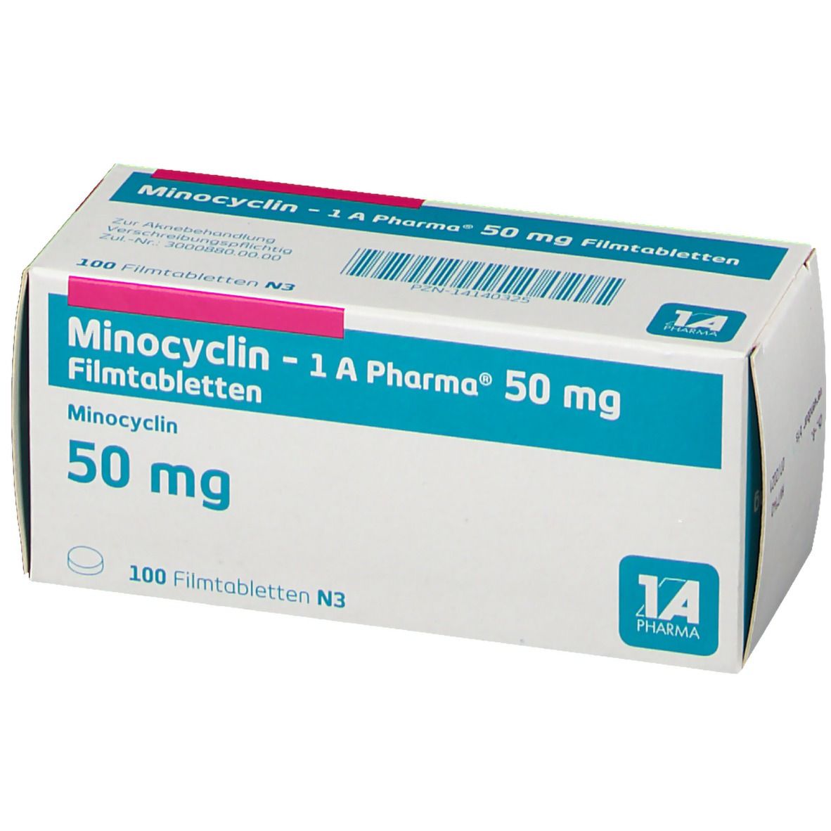 Minocyclin - 1 A Pharma® 50 mg