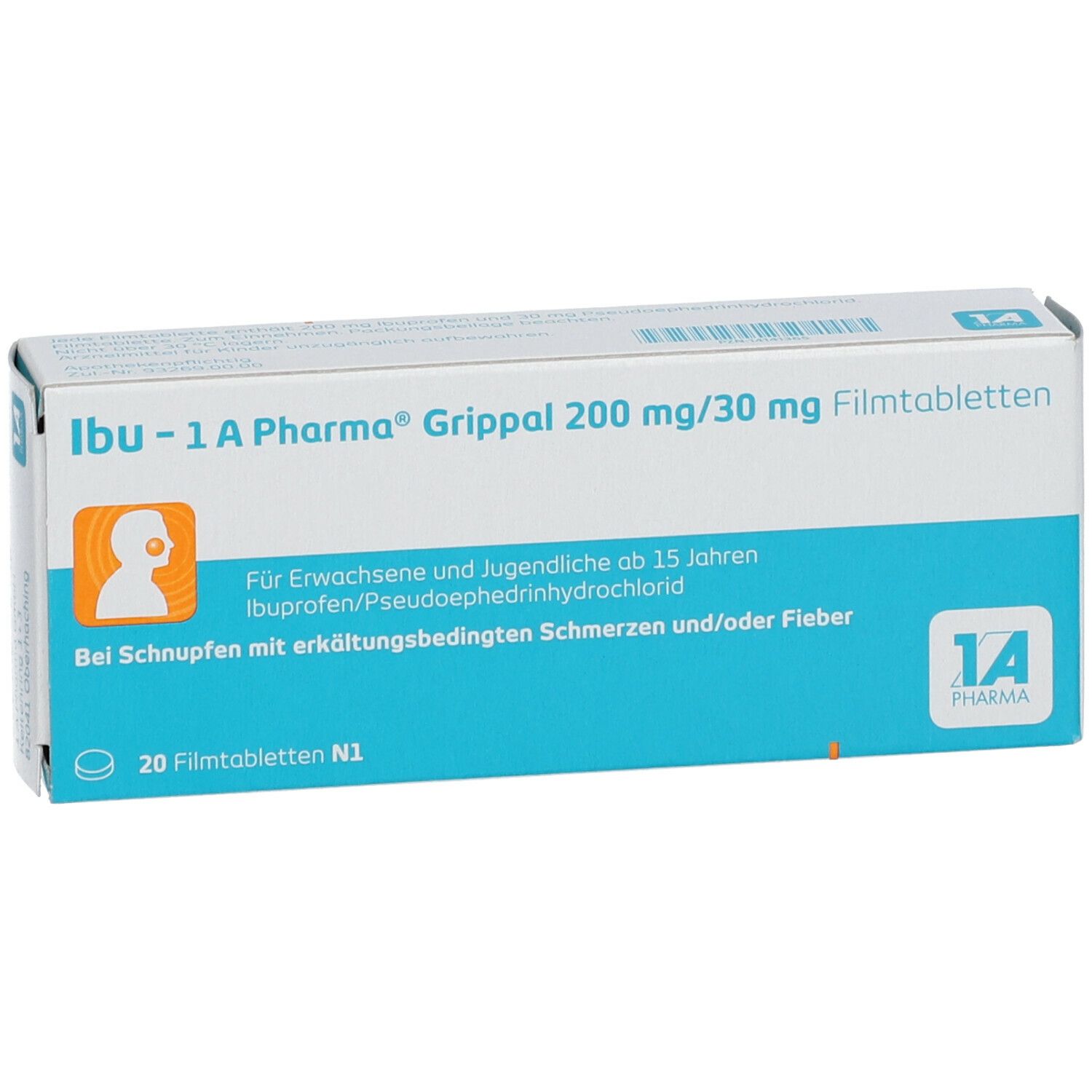 Ibu - 1 A Pharma® Grippal 200 mg/30mg