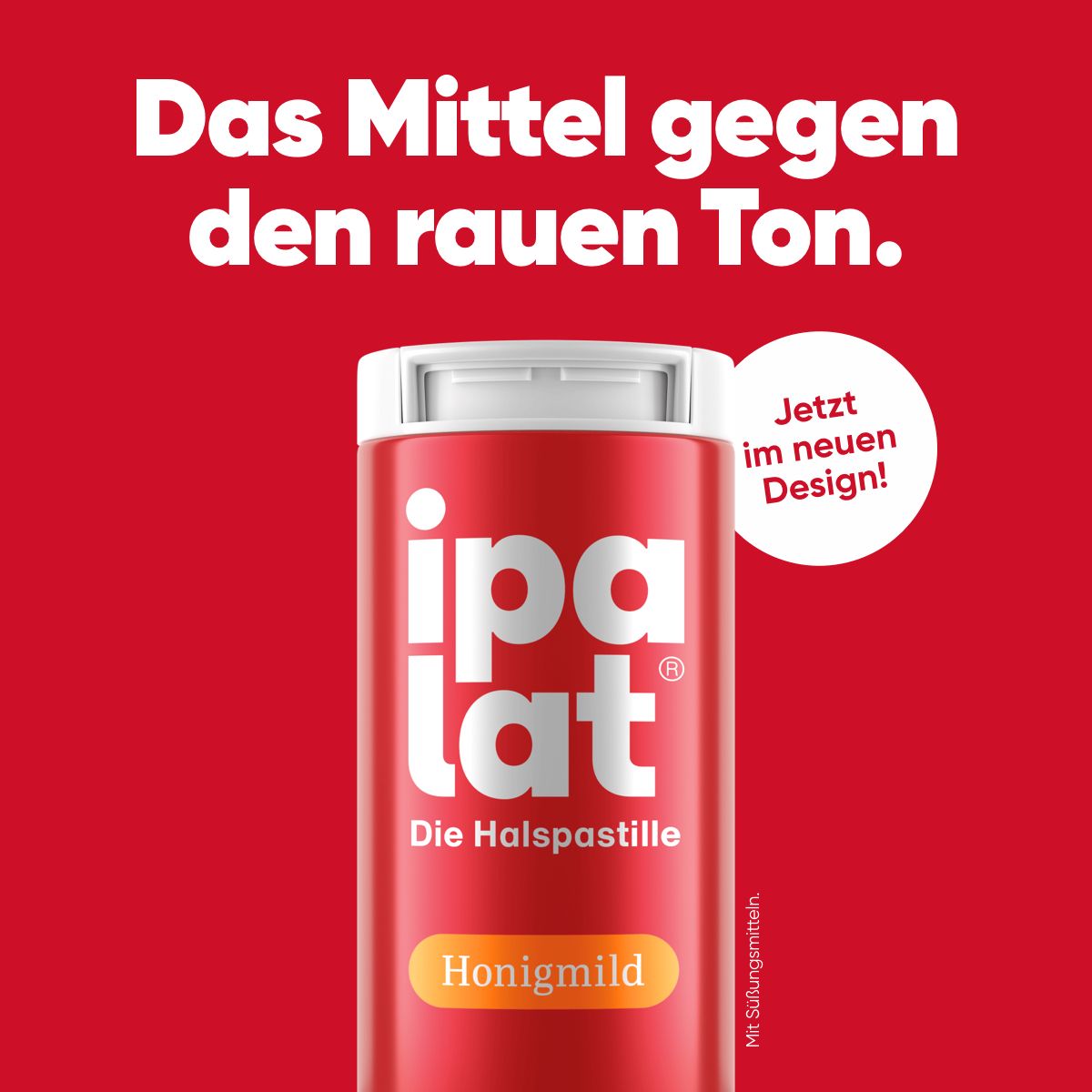 Ipalat Halspastillen honigmild o.Menthol zuckerfr. 400 St Pastillen