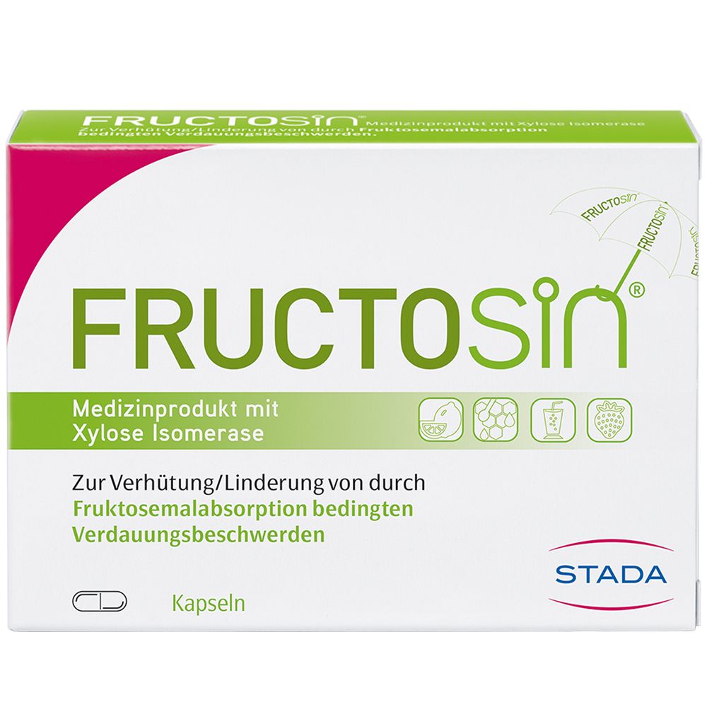 FRUCTOSiN® - zur Linderung von durch Fruktosemalabsorption bedingten Verdauungsbeschwerden