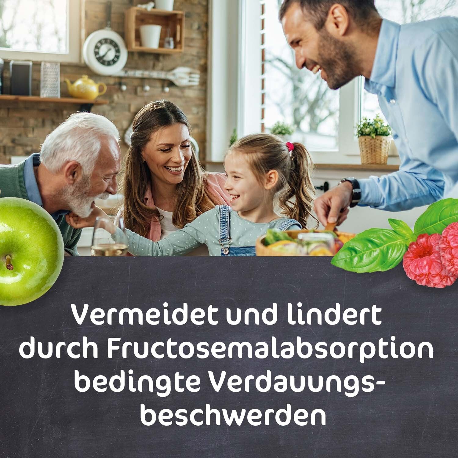 FRUCTOSiN® - zur Linderung von durch Fruktosemalabsorption bedingten Verdauungsbeschwerden