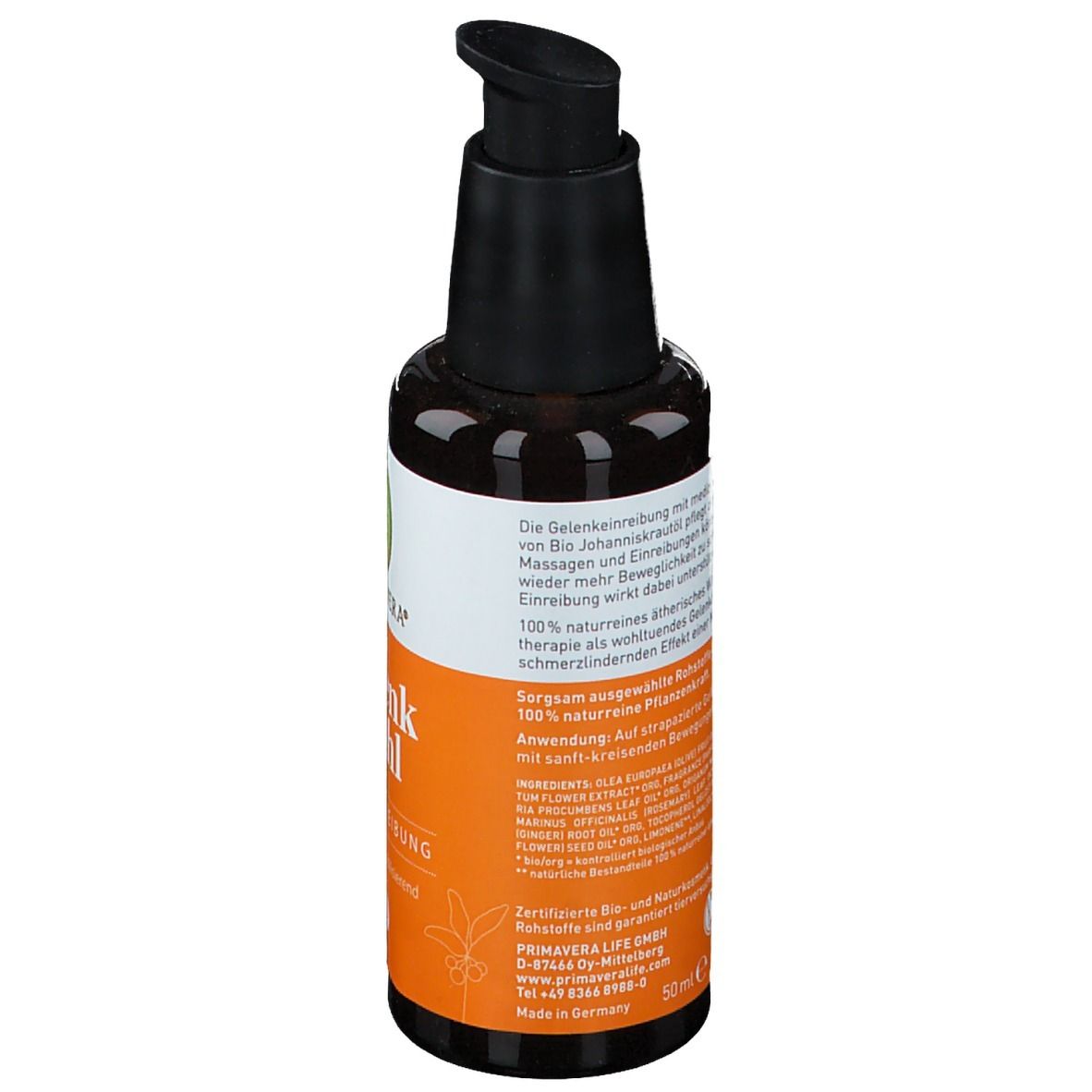 PRIMAVERA® Gelenkwohl Akut Einreibung Bio