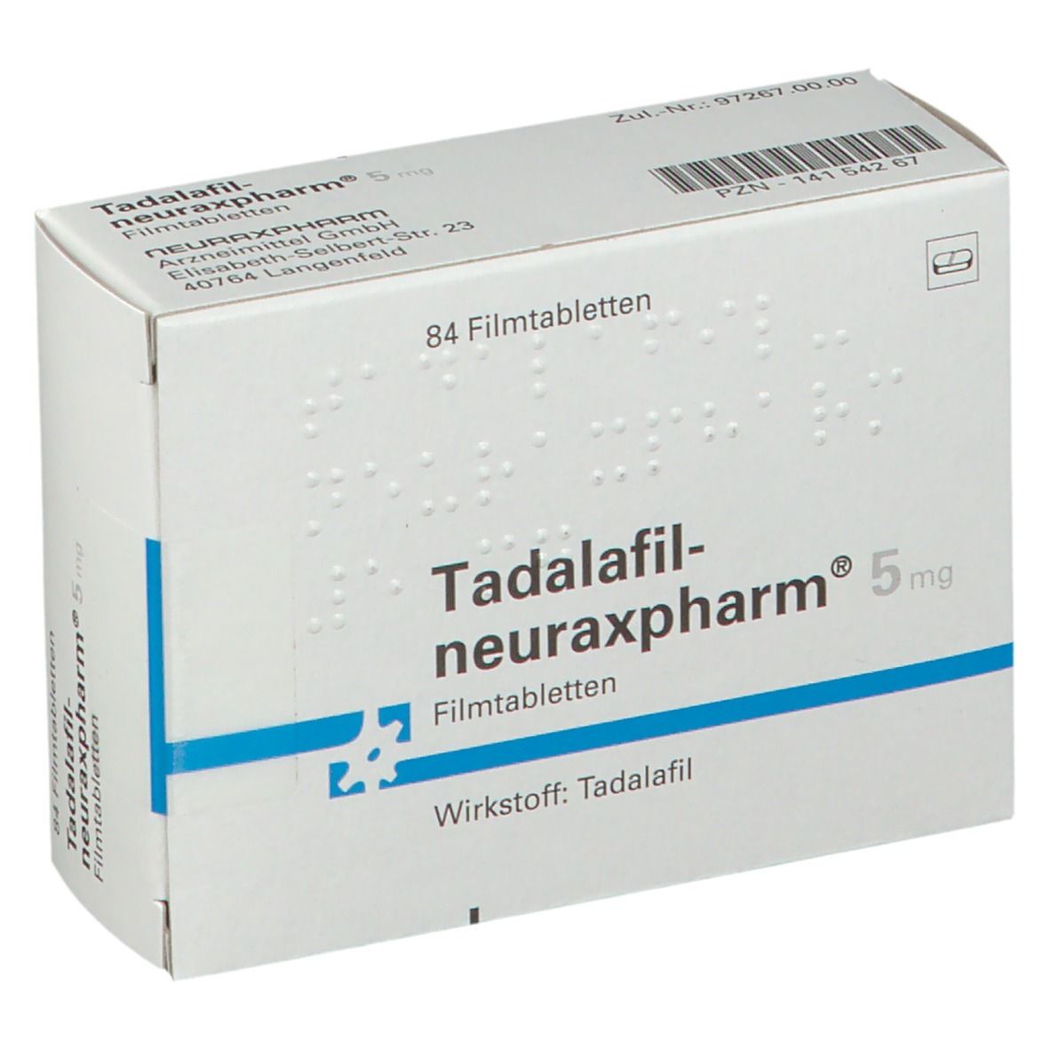 Tadalafil-neuraxpharm® 5 mg
