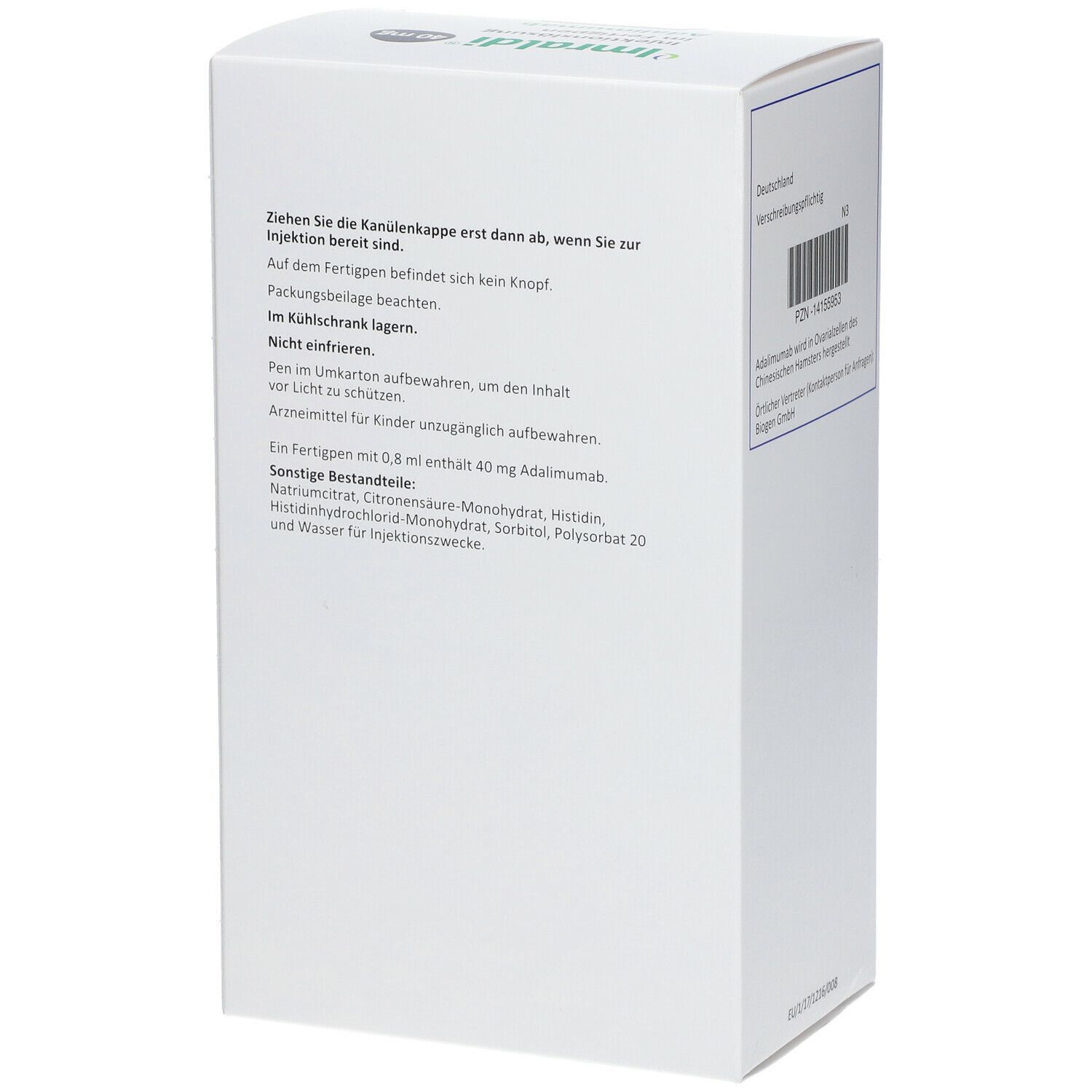 Imraldi® 40 mg/0,8 ml