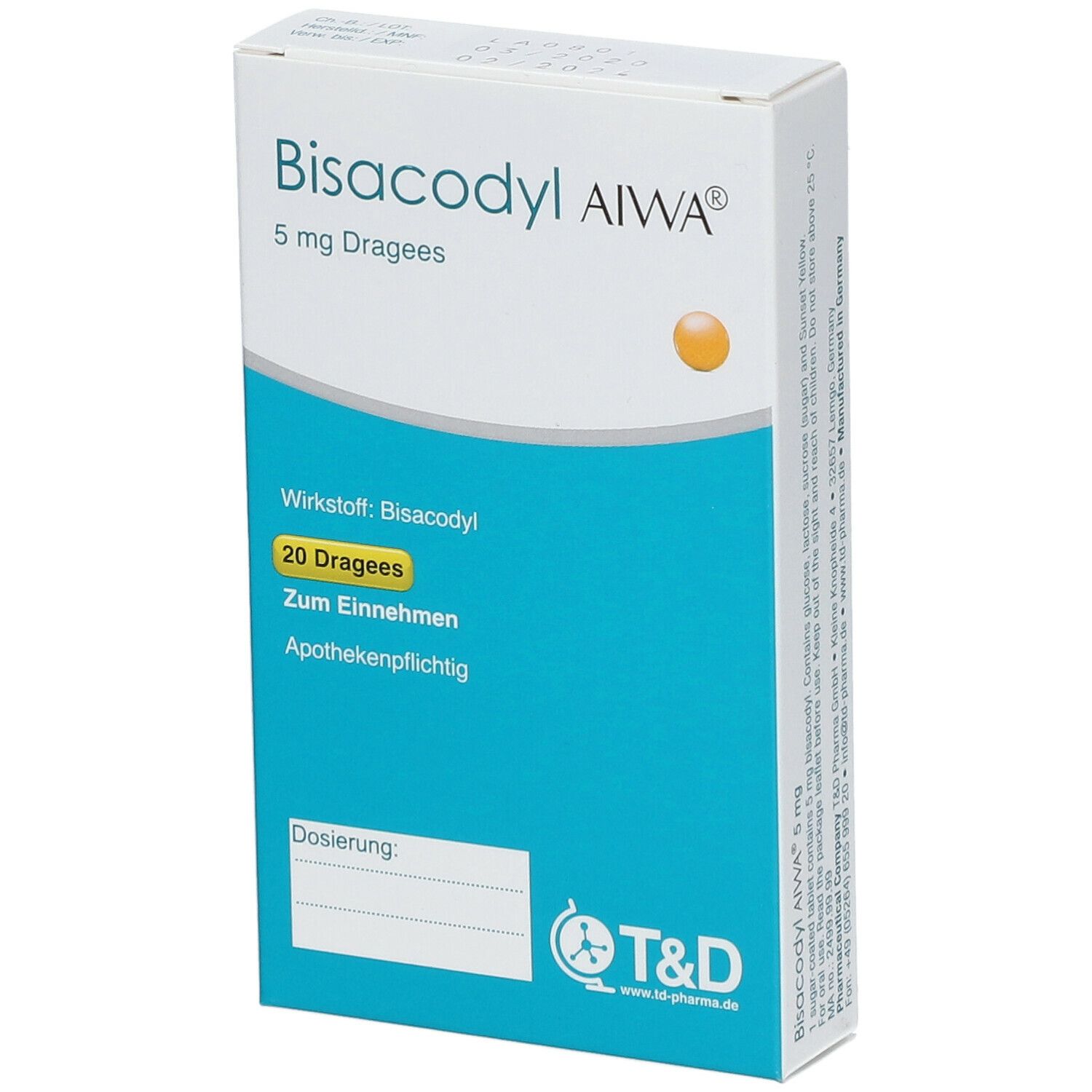 Bisacodyl AIWA® 5 mg