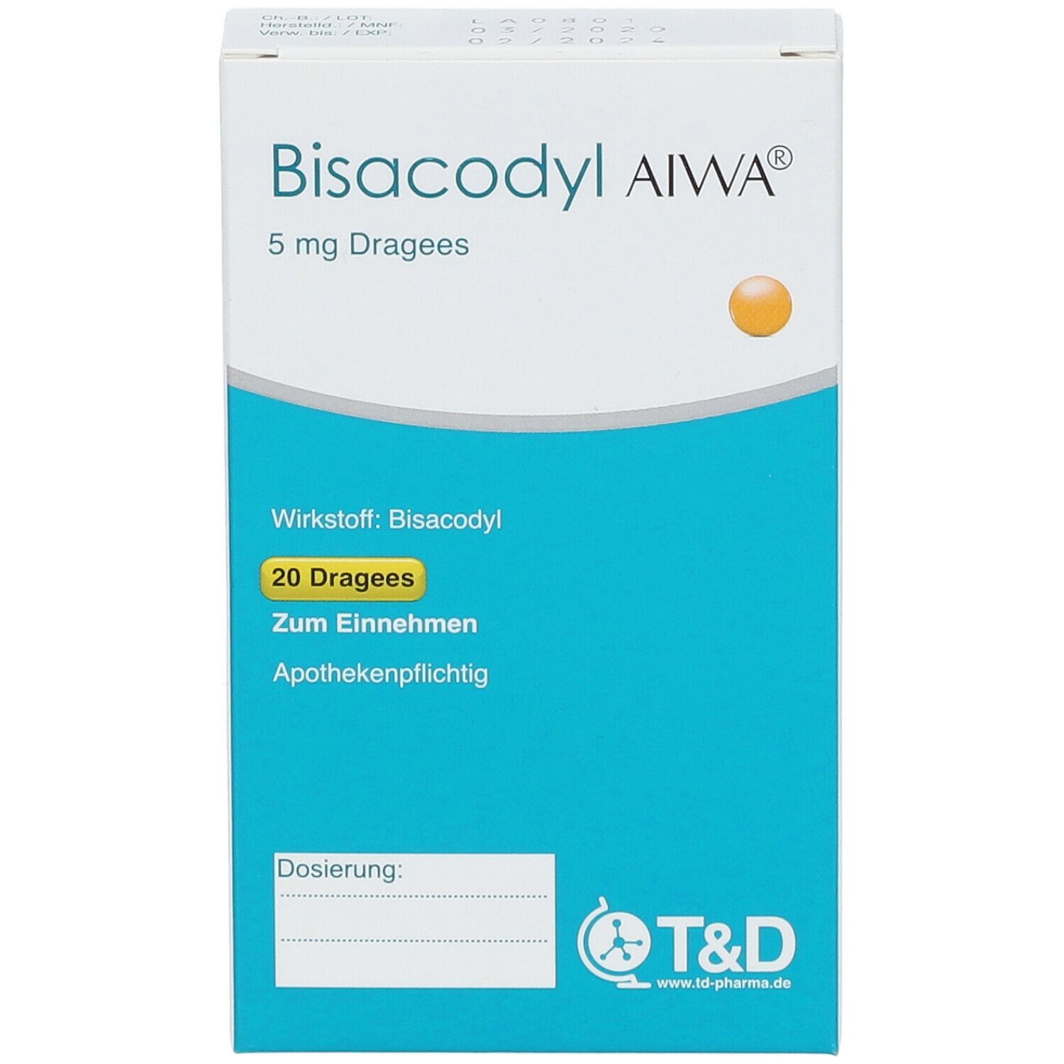 Bisacodyl AIWA® 5 mg