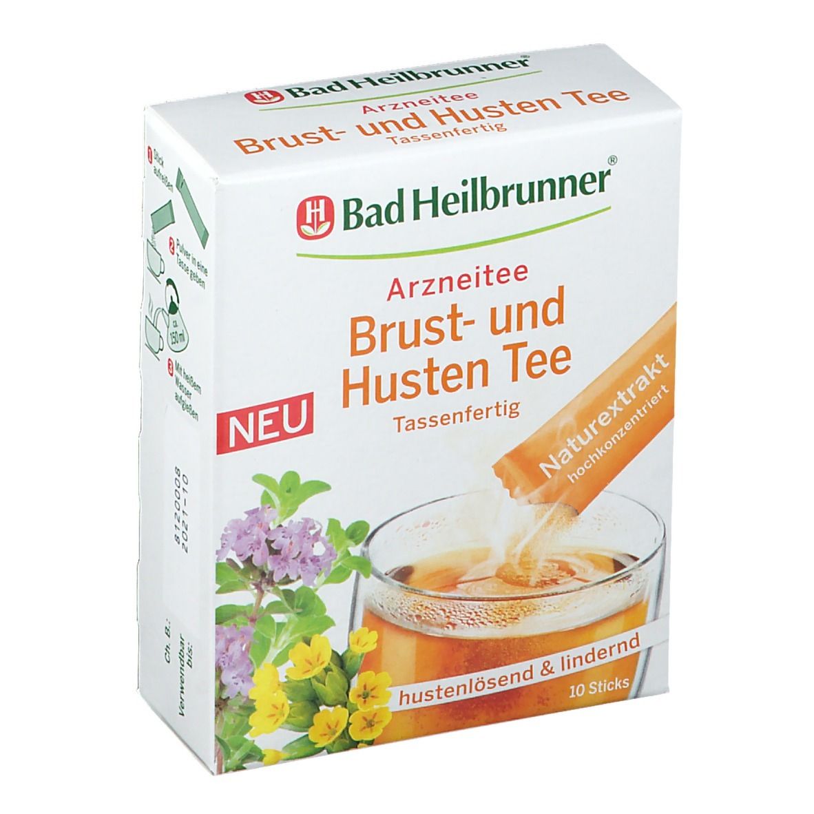 Bad Heilbrunner® Brust- und Husten Tee