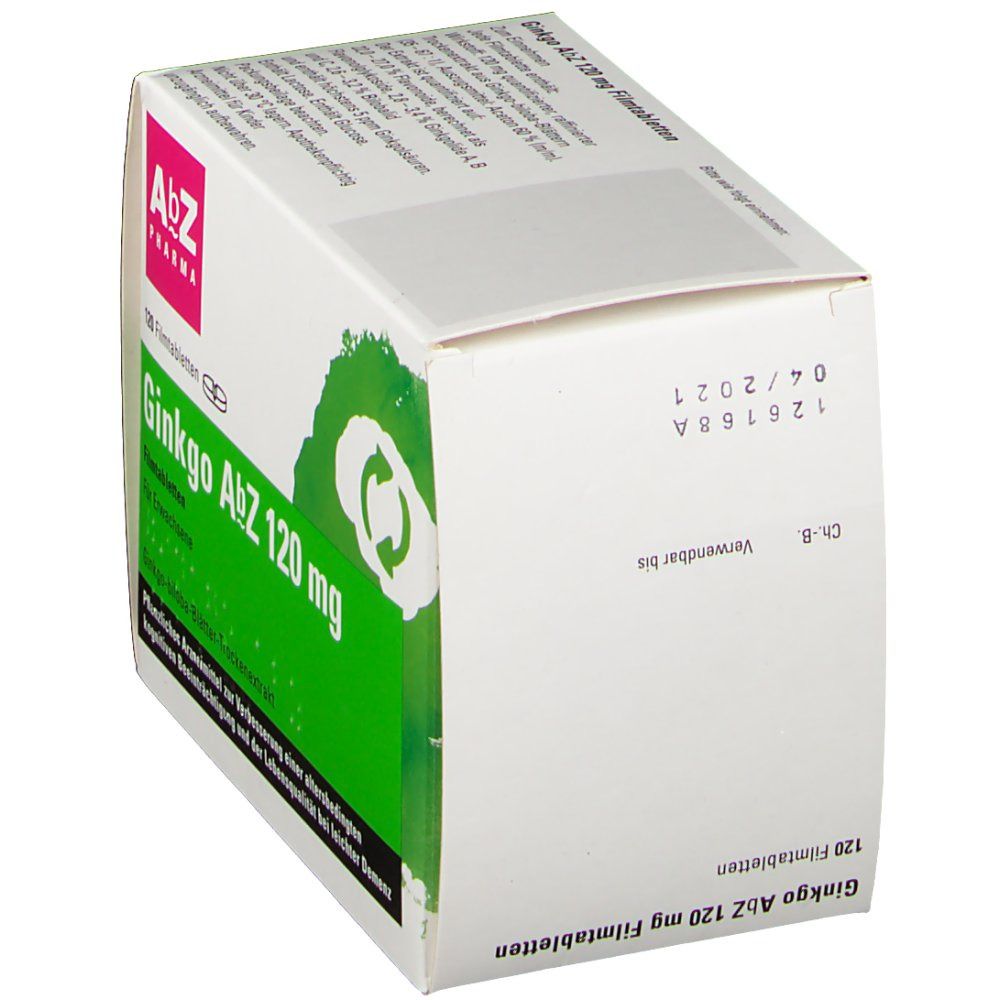 Ginkgo AbZ 120 mg Filmtabletten