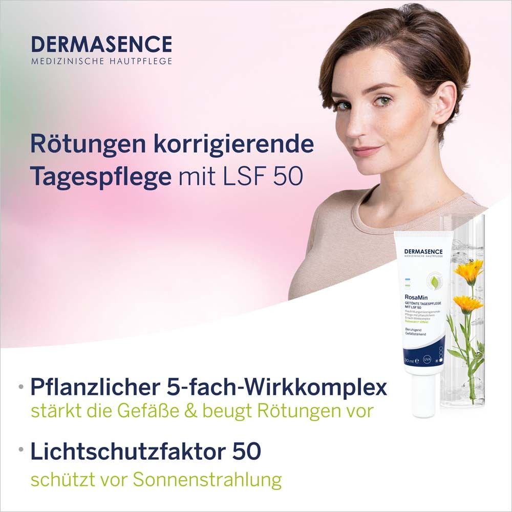 DERMASENCE RosaMin getönte Tagespflege LSF 50