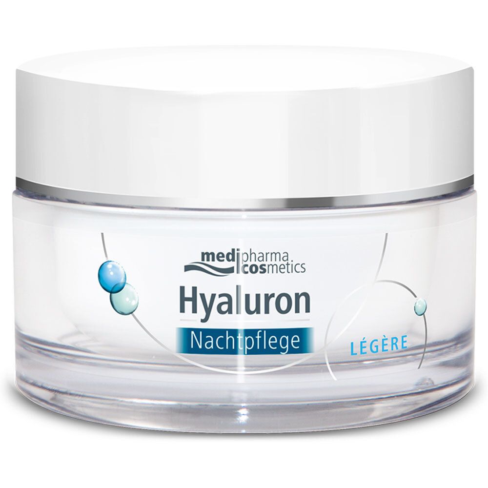 medipharma cosmetics Hyaluron Nachtpflege légère