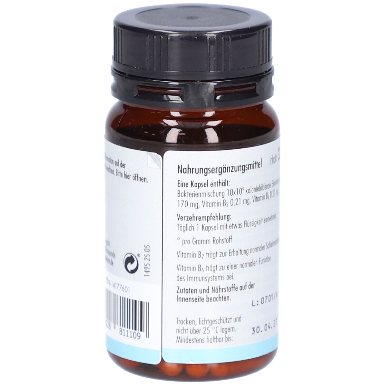 sovita Flora Opti Kapseln – Probiotika mit 100 Mrd. KBE & Vitaminen