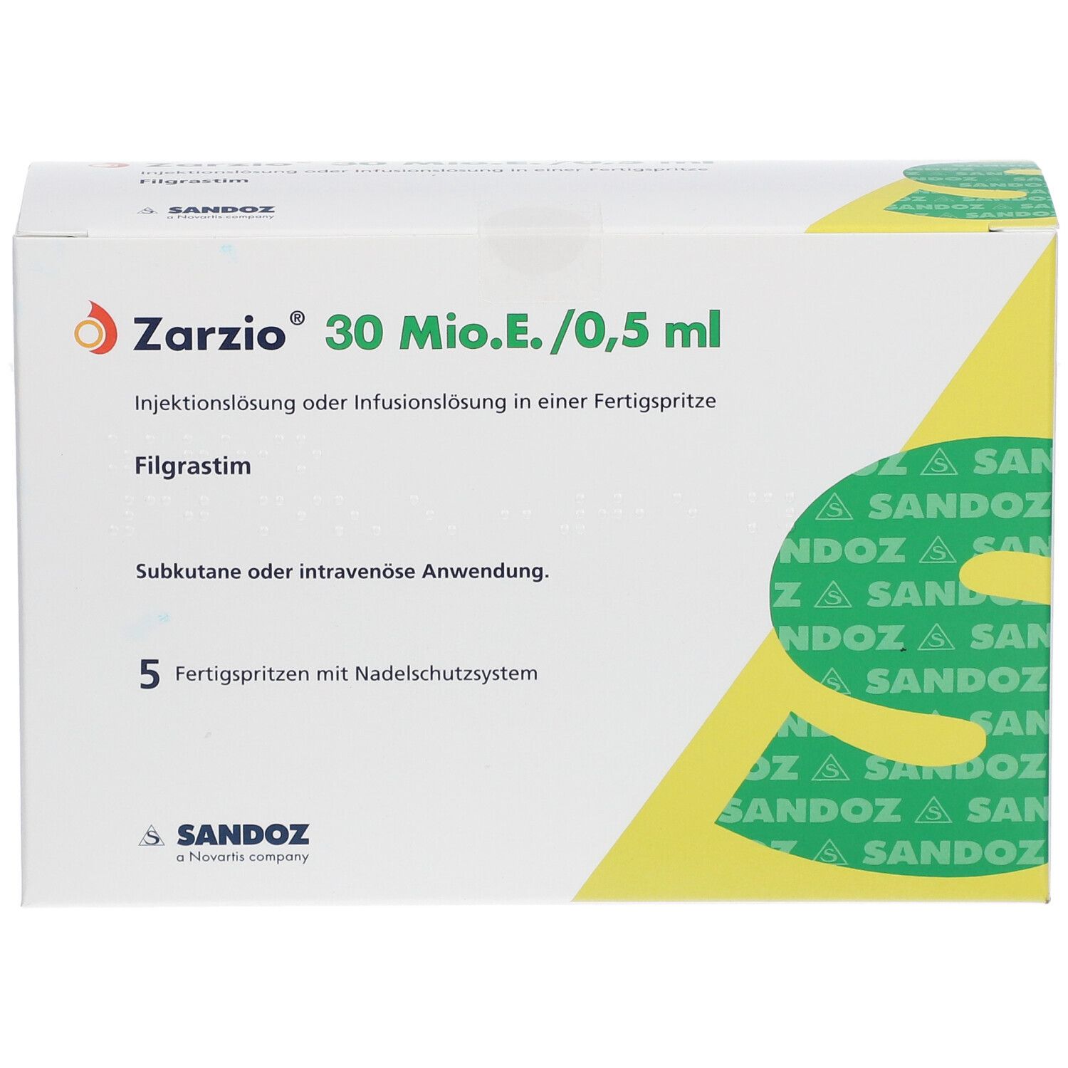 Zarzio® 30Mio.E./0.5Ml