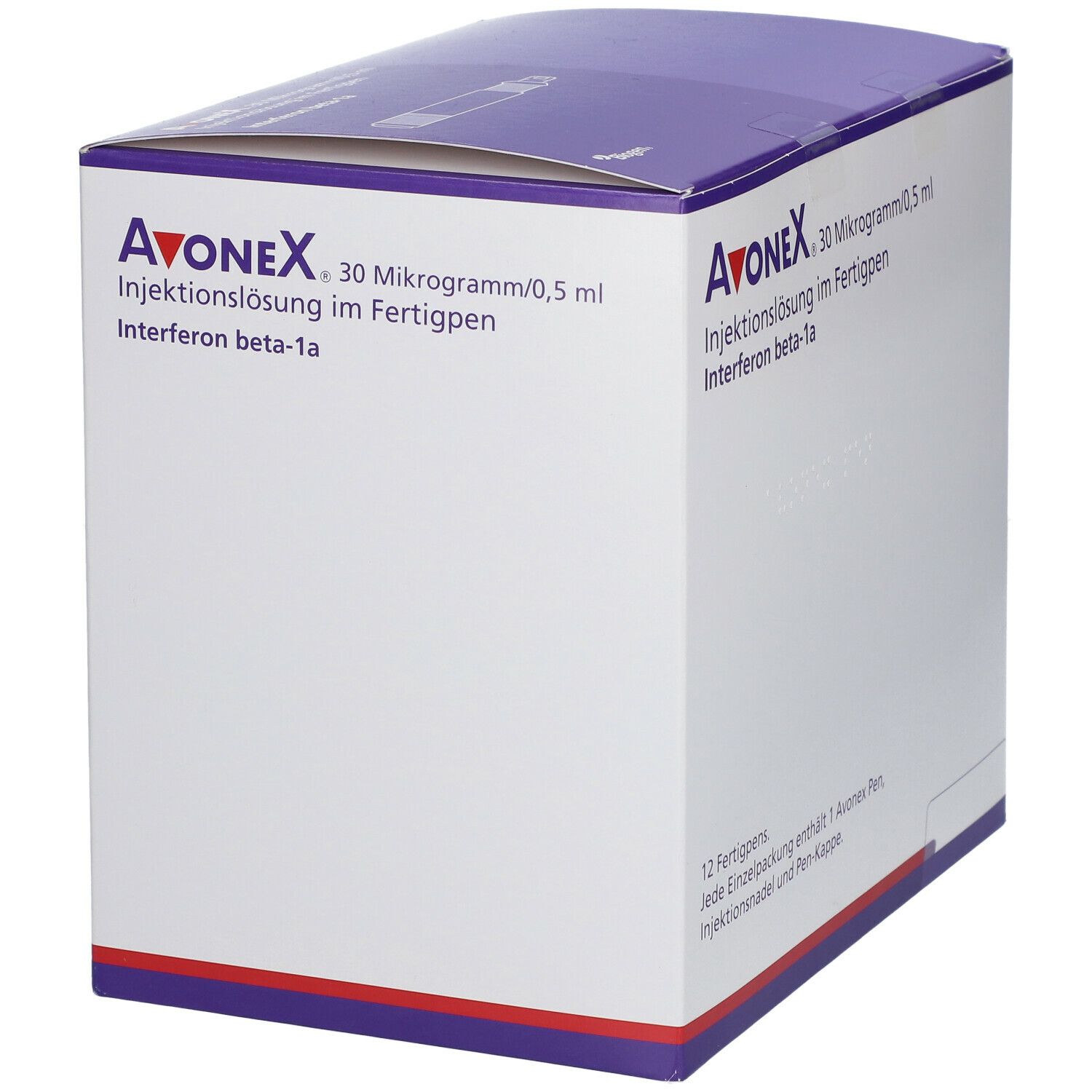 Avonex 30 µg/0,5 ml Inj.-Lsg.in einem Fertigpen 12 St Injektionslösung in