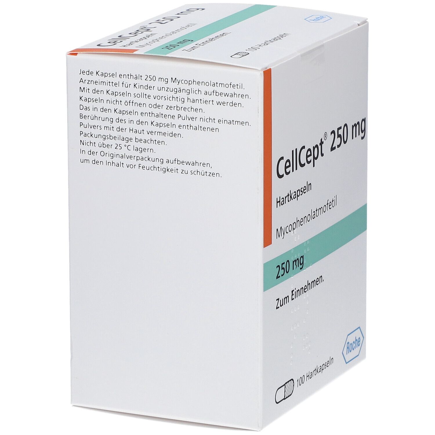 Cellcept 250 mg Hartkapseln 100 St