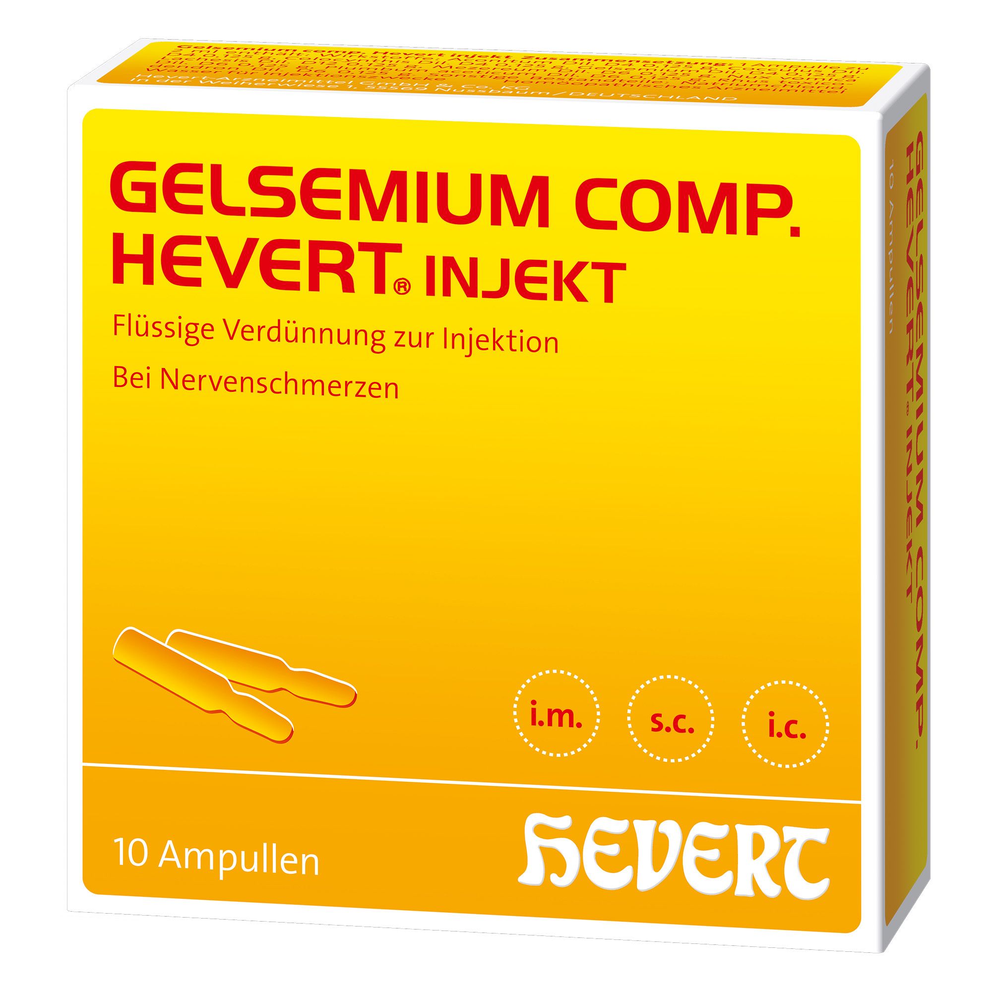 GELSEMIUM COMP.-HEVERT® Ampullen