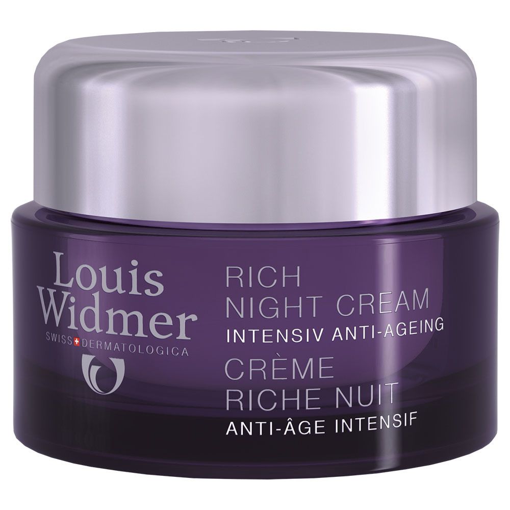 Louis Widmer Rich Night Cream leicht parfümiert