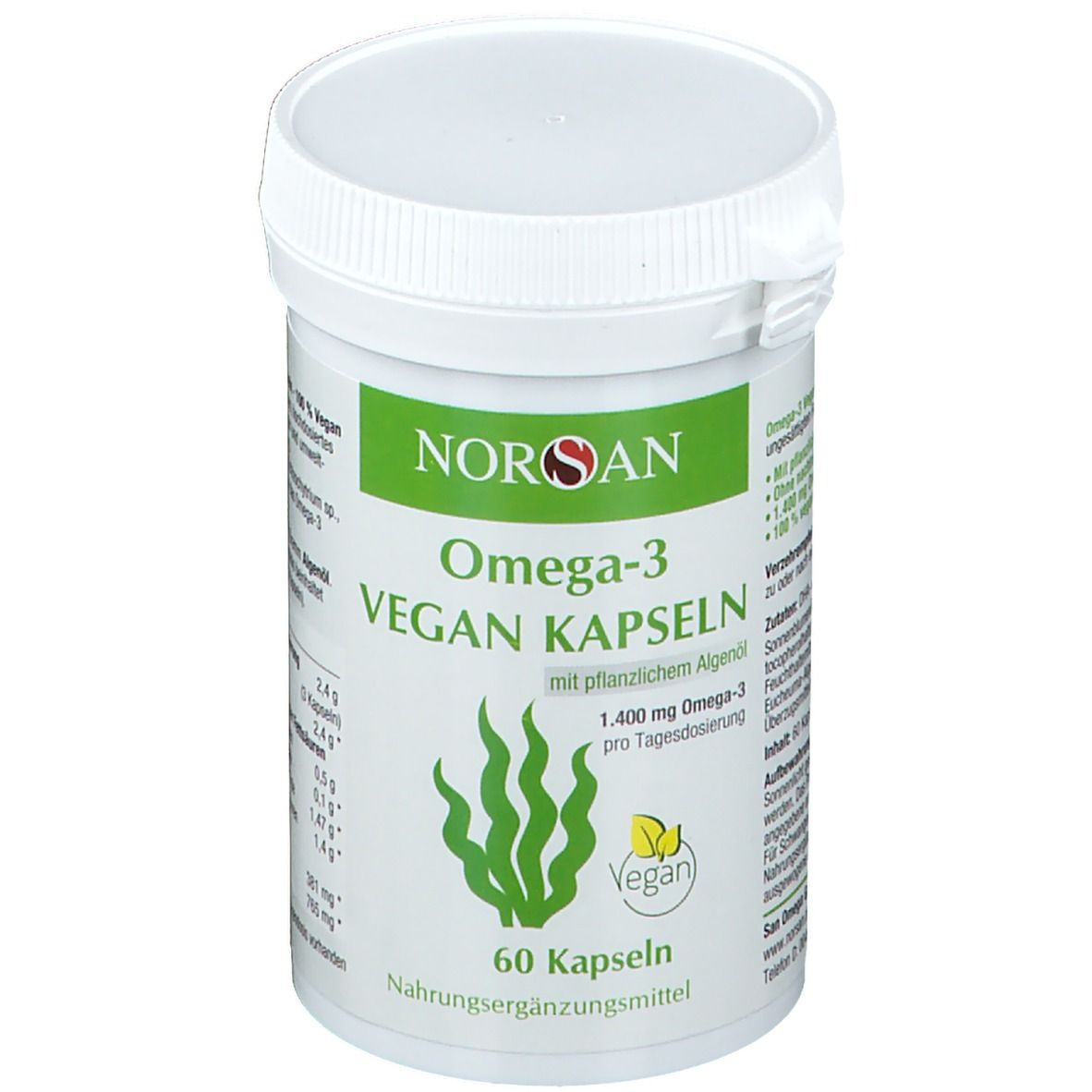 NORSAN Omega-3 Vegan Kapseln