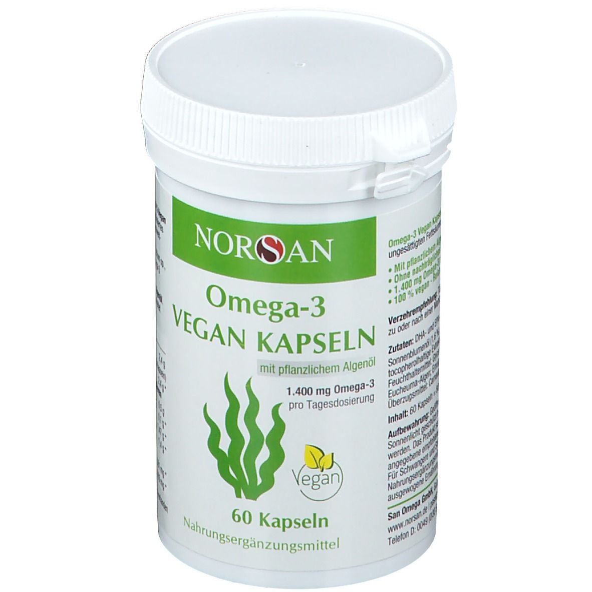 NORSAN Omega-3 Vegan Kapseln