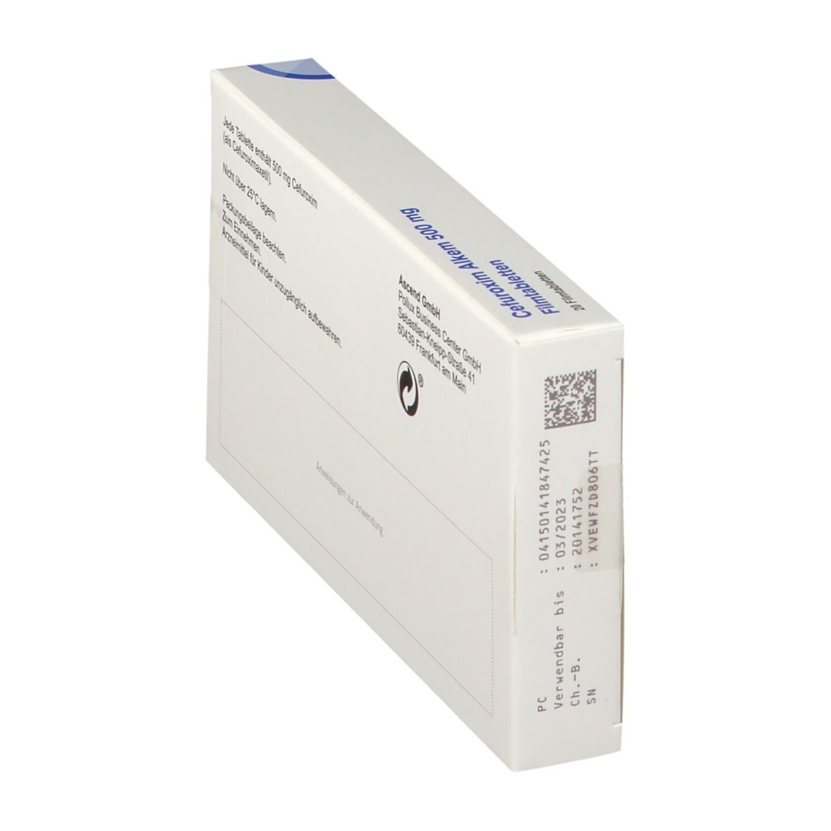 Cefuroxim Alkem 500 mg