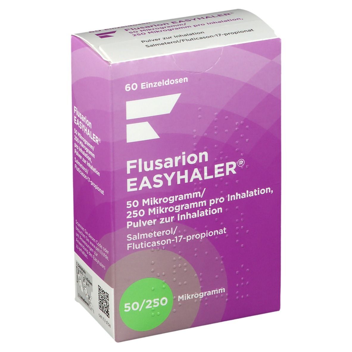 Flusarion Easyhaler 50µg/250µg/Dosis