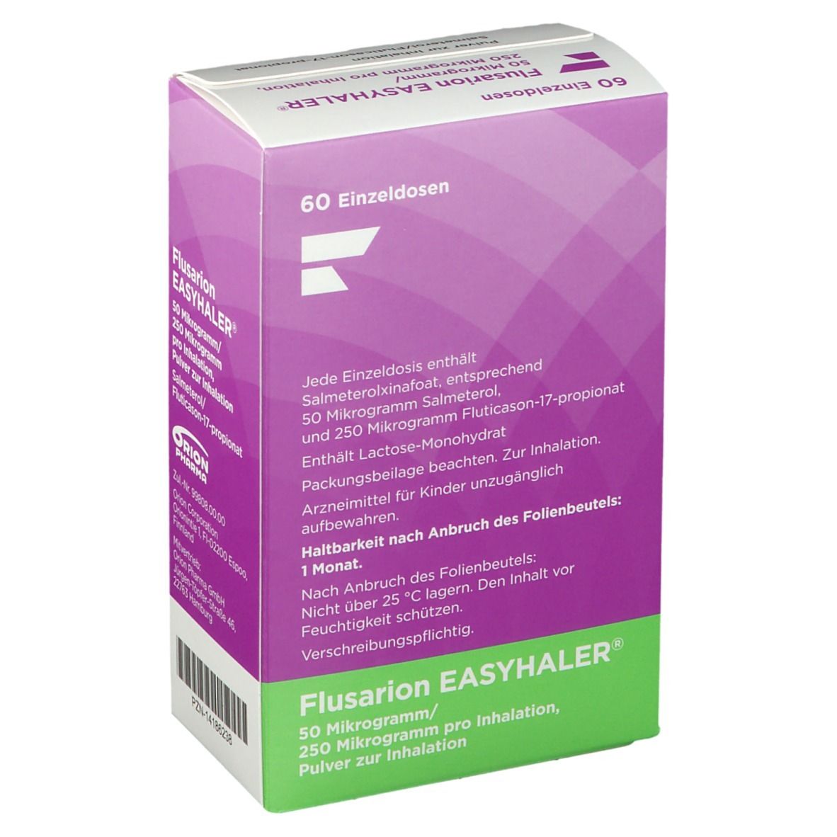 Flusarion Easyhaler 50µg/250µg/Dosis
