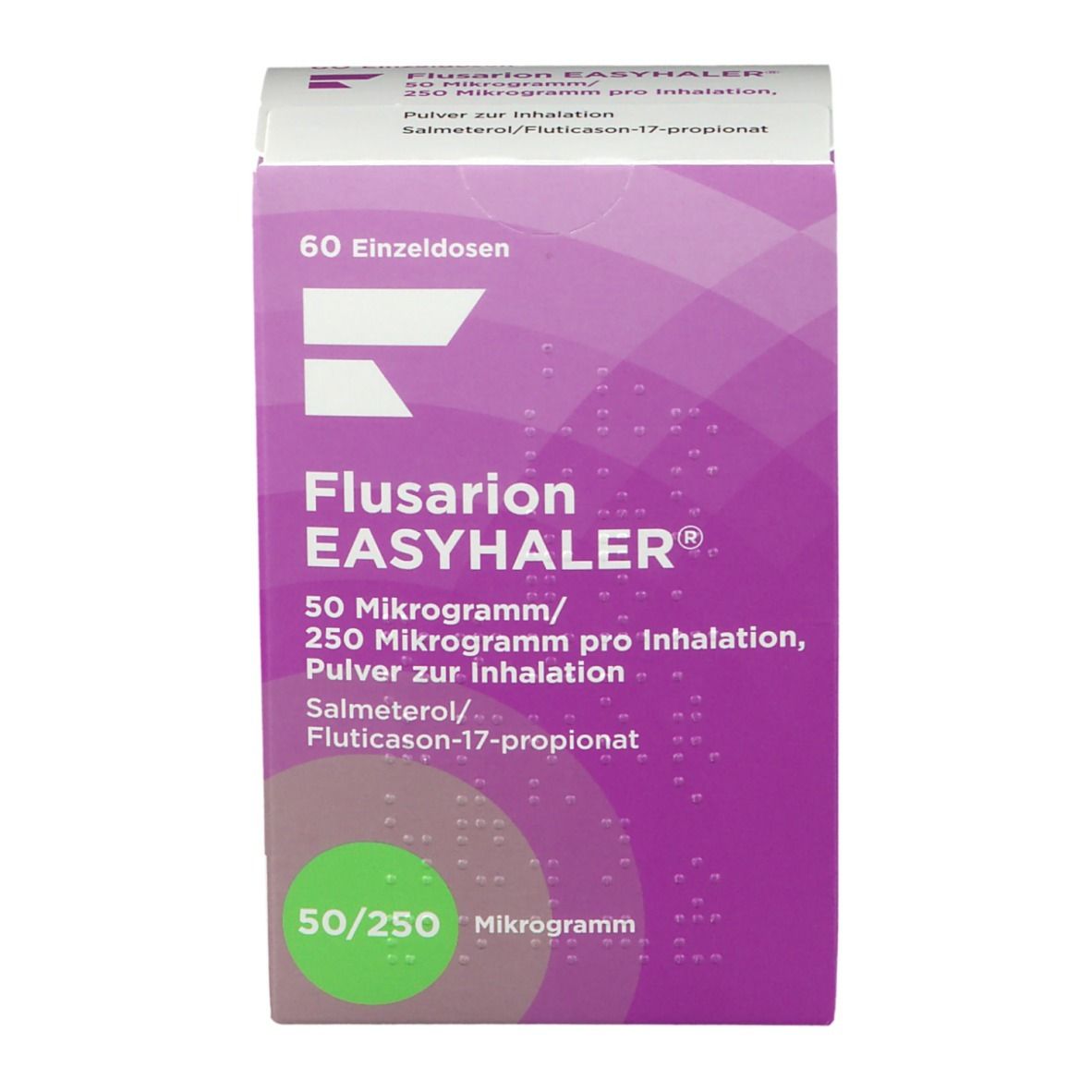 Flusarion Easyhaler 50µg/250µg/Dosis