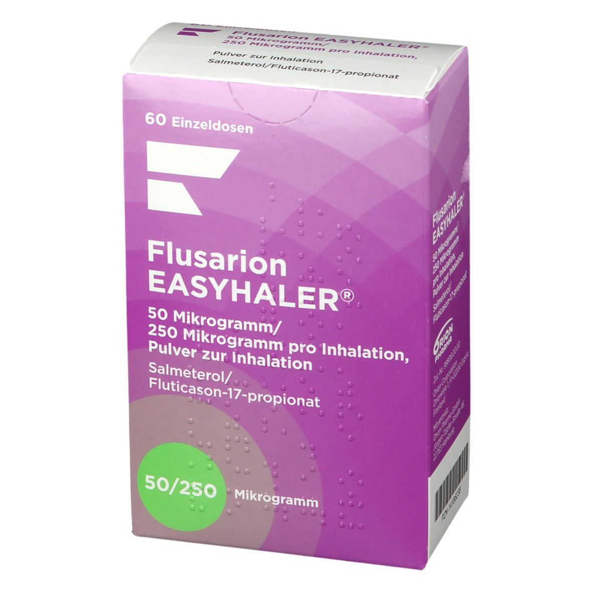 Flusarion Easyhaler 50µg/250µg/Dosis