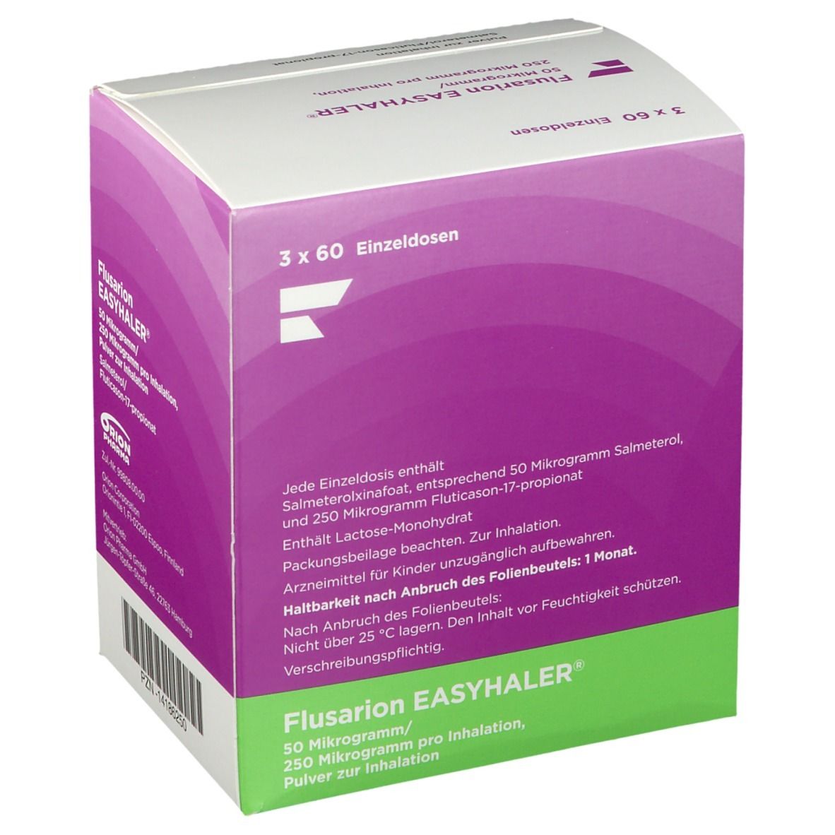 FLUSARION Easyhaler 50µg/250µg/Dosis 3x60ED Inh.P.
