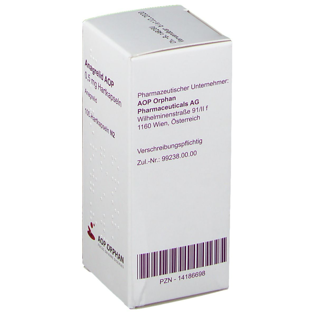 Anagrelid AOP 0,5 mg