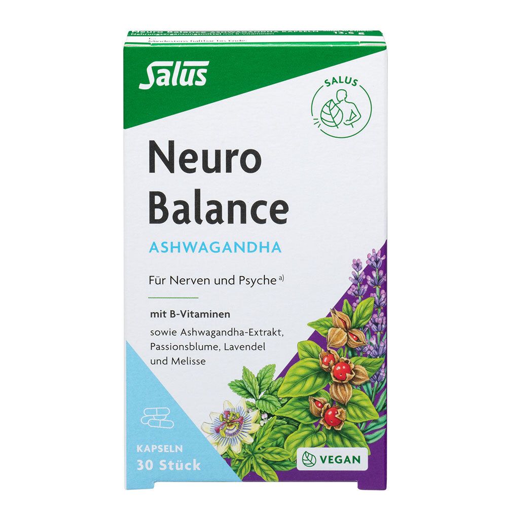 Neuro Balance Ashwagandha Kapseln Salus