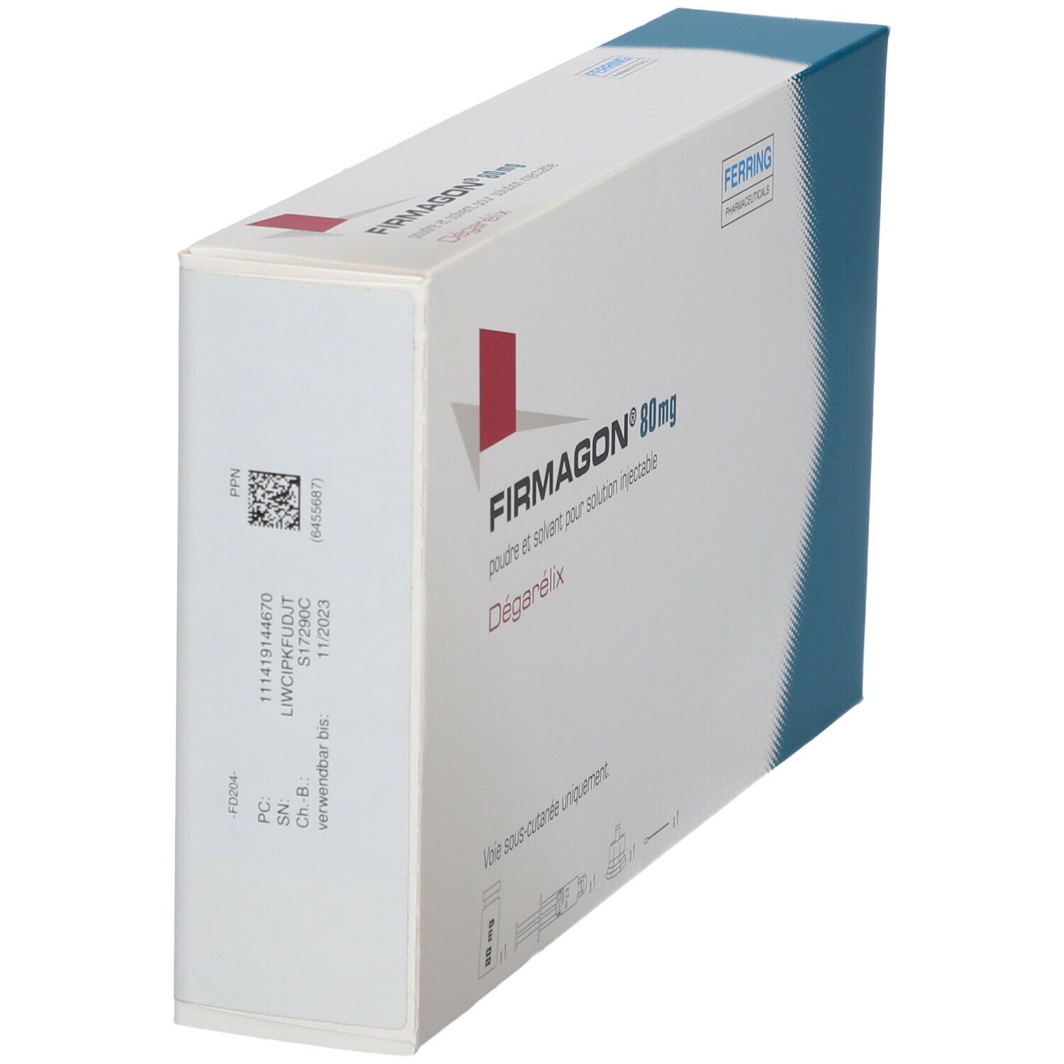 Firmagon 80 mg Plv.u.Lösungsm.z.Her.e.Inj.-Lsg. 1 St Pulver und Lösungsm. z. Herst. e. Injektionslösung