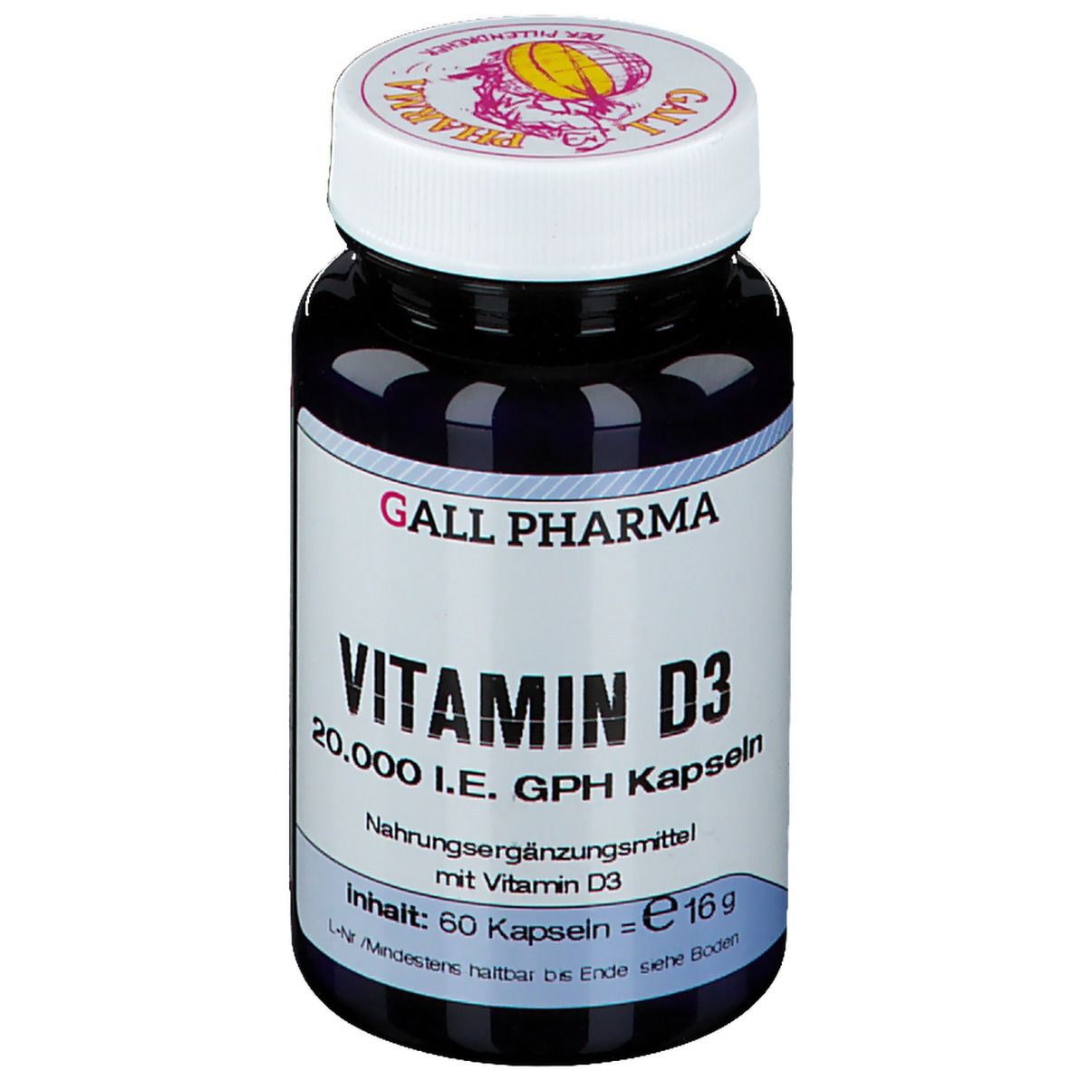 Gall Pharma Vitamin D3 20.000 I.e.