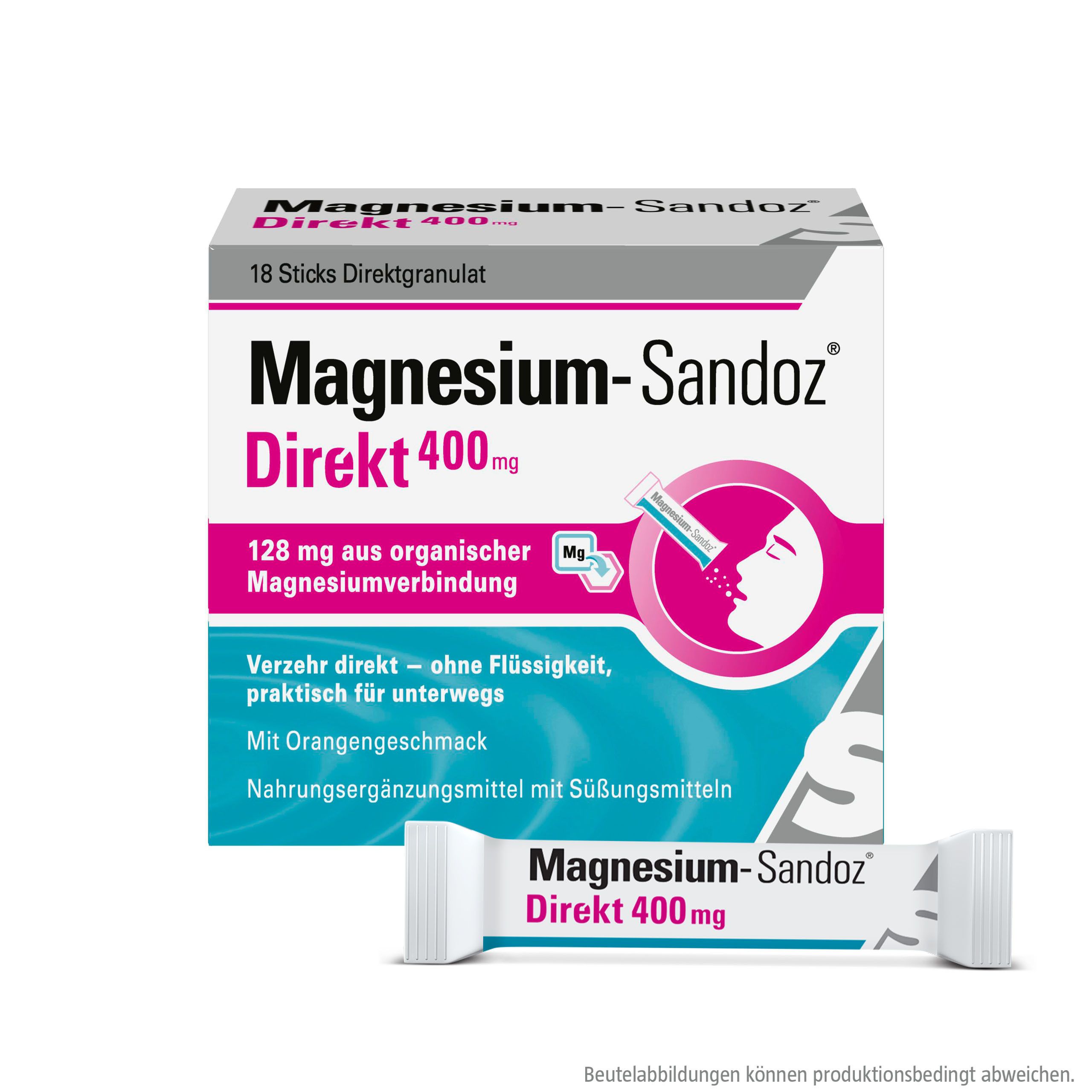 Magnesium-Sandoz® Direkt 400 mg