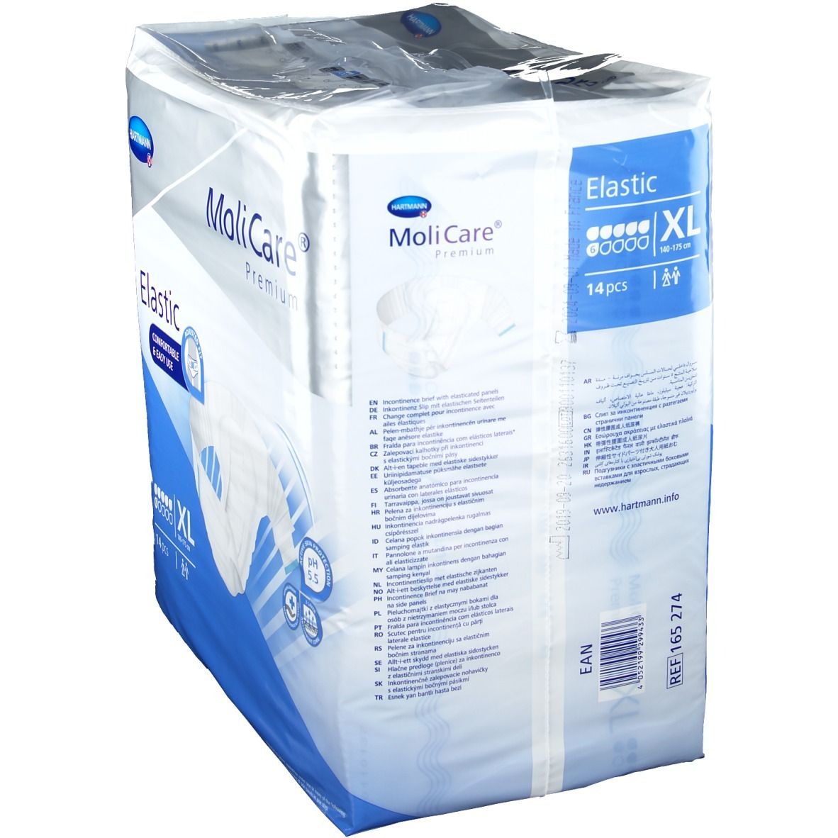 MoliCare Premium Mobile 8 Tropfen Gr. XL Ist Eine Einweghose, Bei Der Einlage Und Höschen In Einem Produkt Vereint Sind 4x14 St - Shop Apotheke - Foto 5