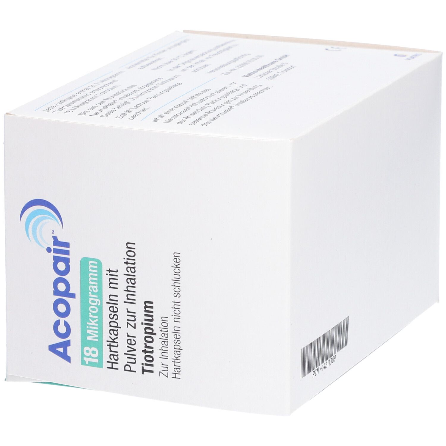Acopair 18 µg Hartkaps.m.Plv.z.Inh.+NeumoHaler
