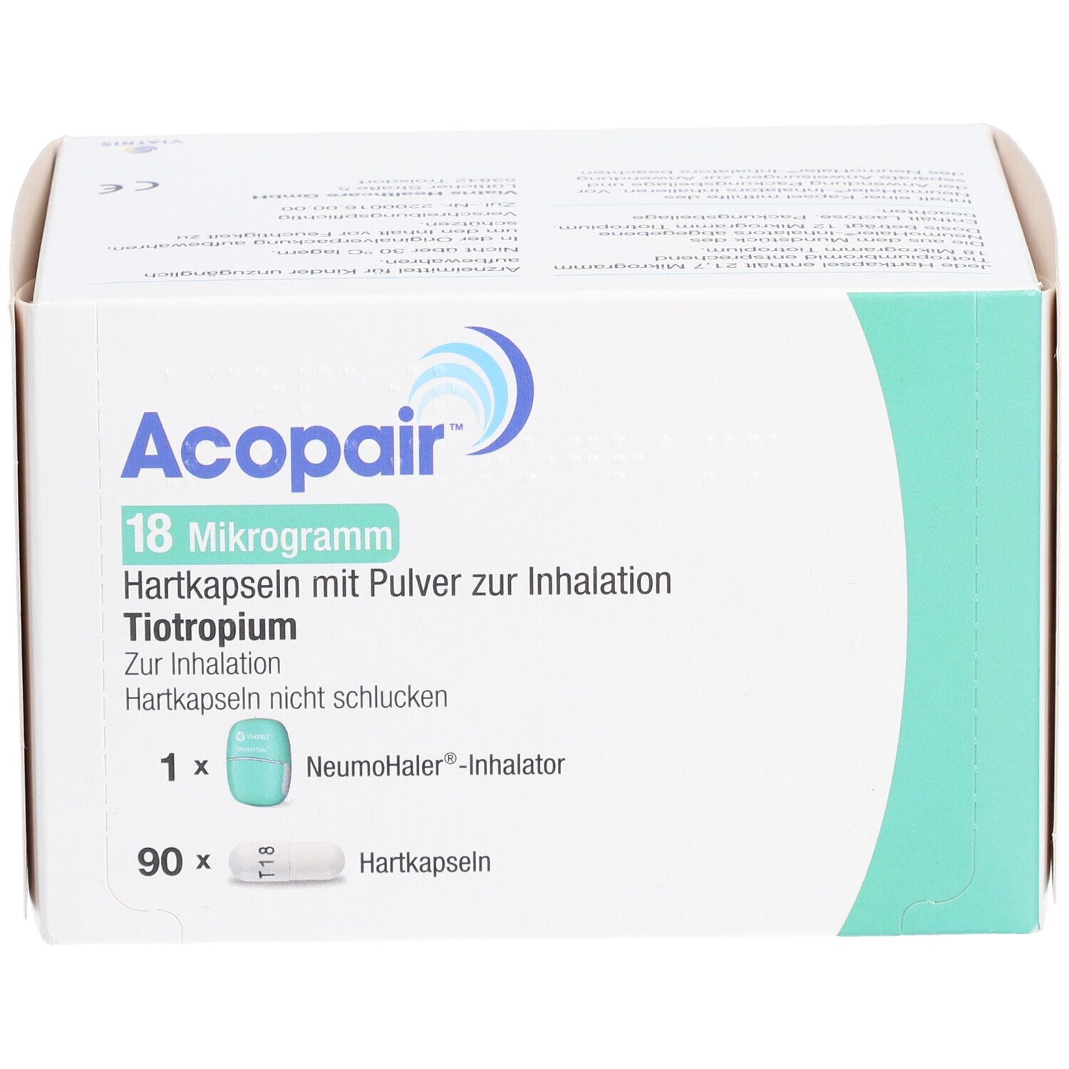 Acopair 18 µg Hartkaps.m.Plv.z.Inh.+NeumoHaler