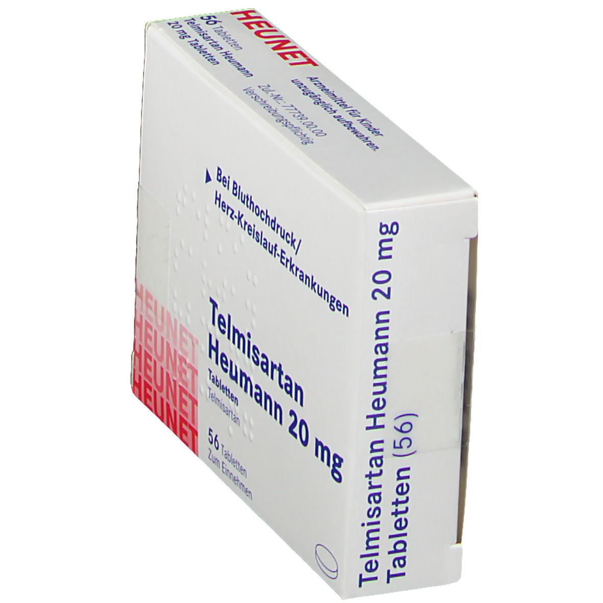 Telmisartan Heumann 20 mg Tabletten Heunet 56 St