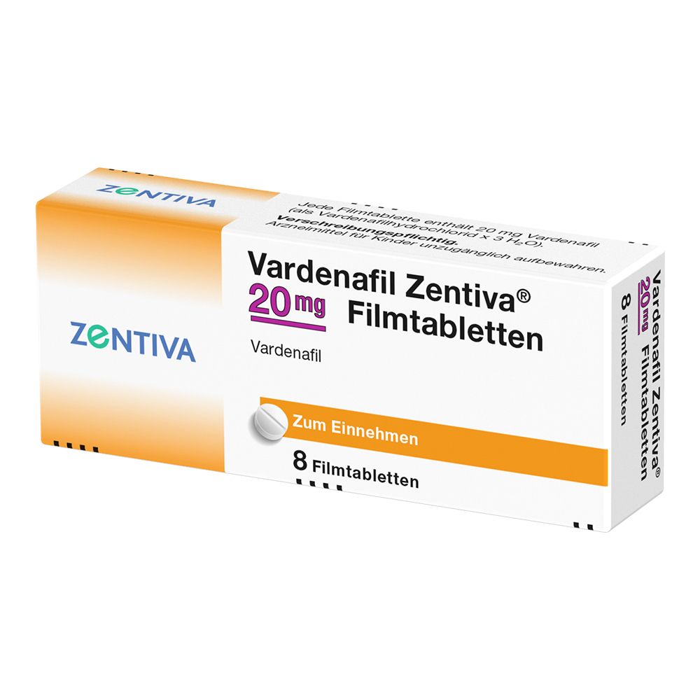 Vardenafil Zentiva® 20 mg