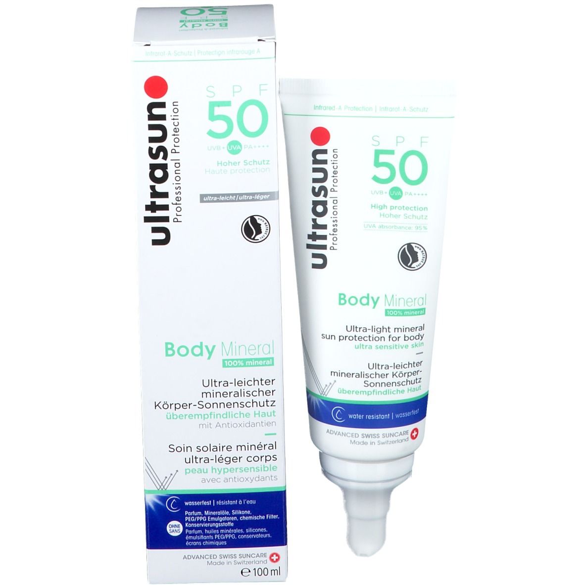 ultrasun Body Mineral Gel SPF 50 100 ml Shop Apotheke