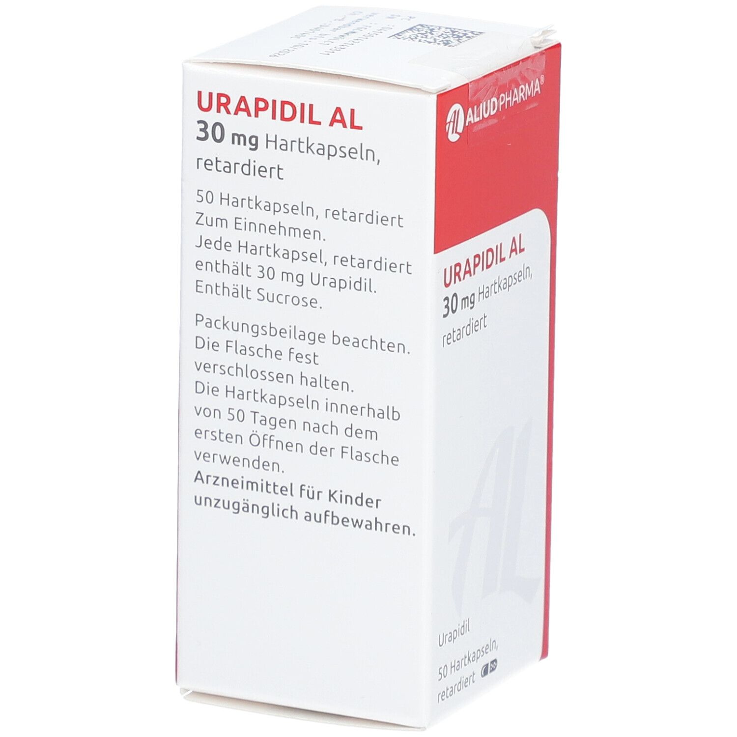 Urapidil AL 30 mg Hartkapseln retardiert 50 St Retard-Kapseln