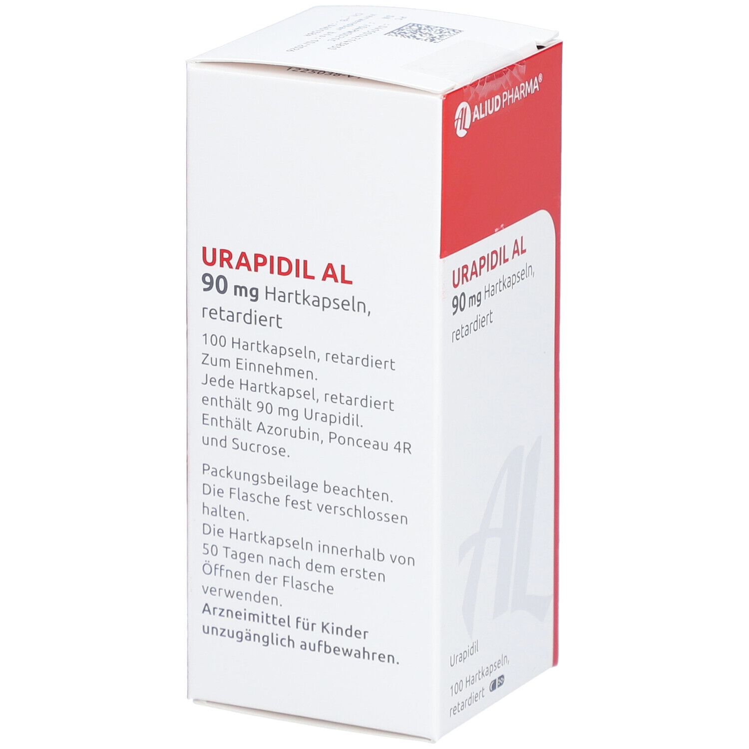 Urapidil AL 90 mg Hartkapseln retardiert 50 St Retard-Kapseln