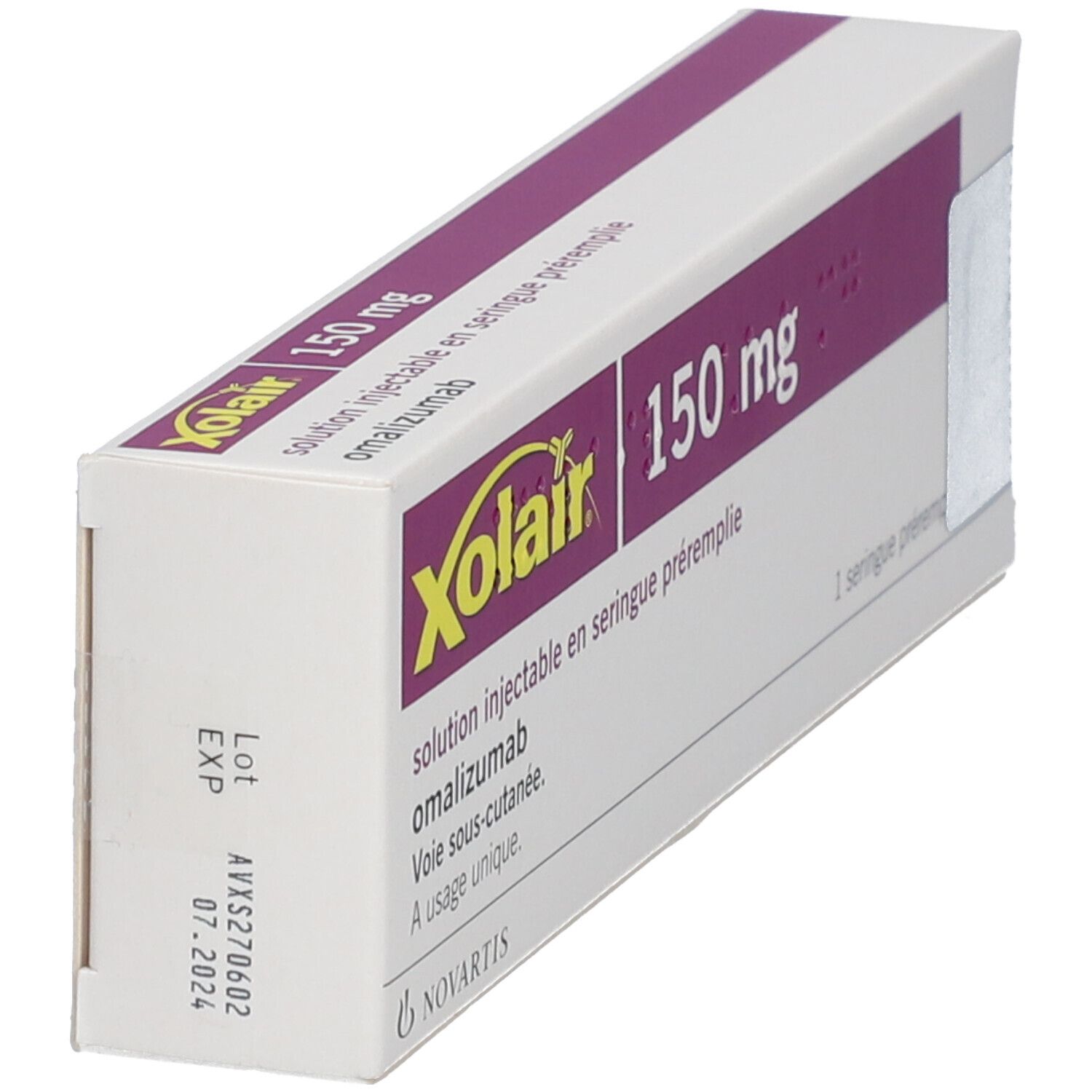 Xolair 150 mg Injektionslösung i.e.Fertigspritze 1 St Infusionsemulsion