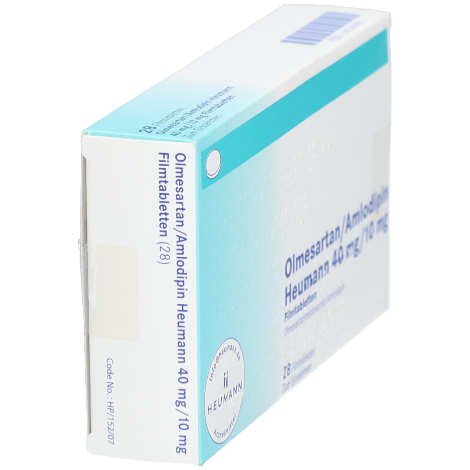 OLMESARTAN/Amlodipin Heumann 40 mg/5 mg Filmtabl. 28 St Filmtabletten