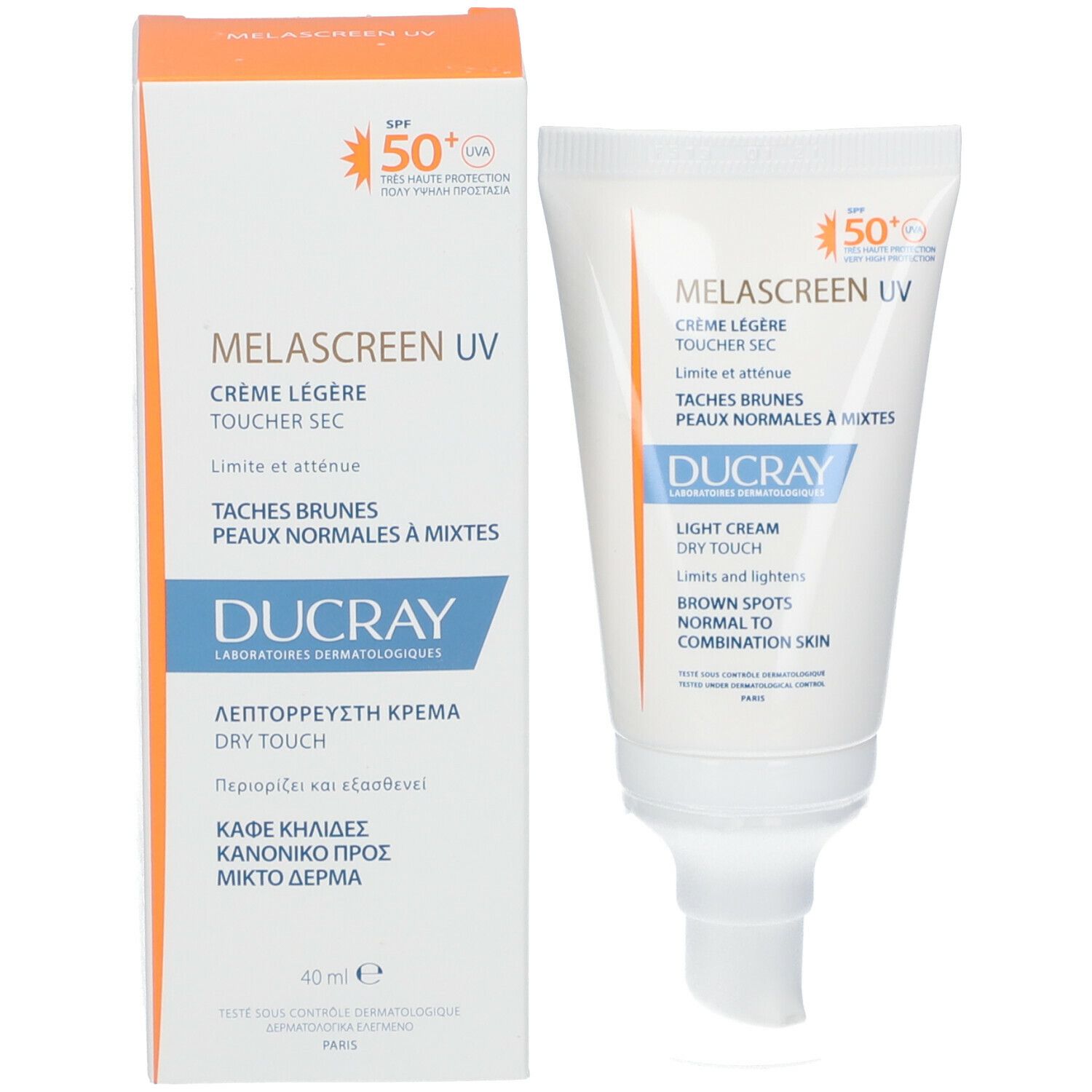 DUCRAY MELASCREEN Photaging UV leichte Creme LSF 50+
