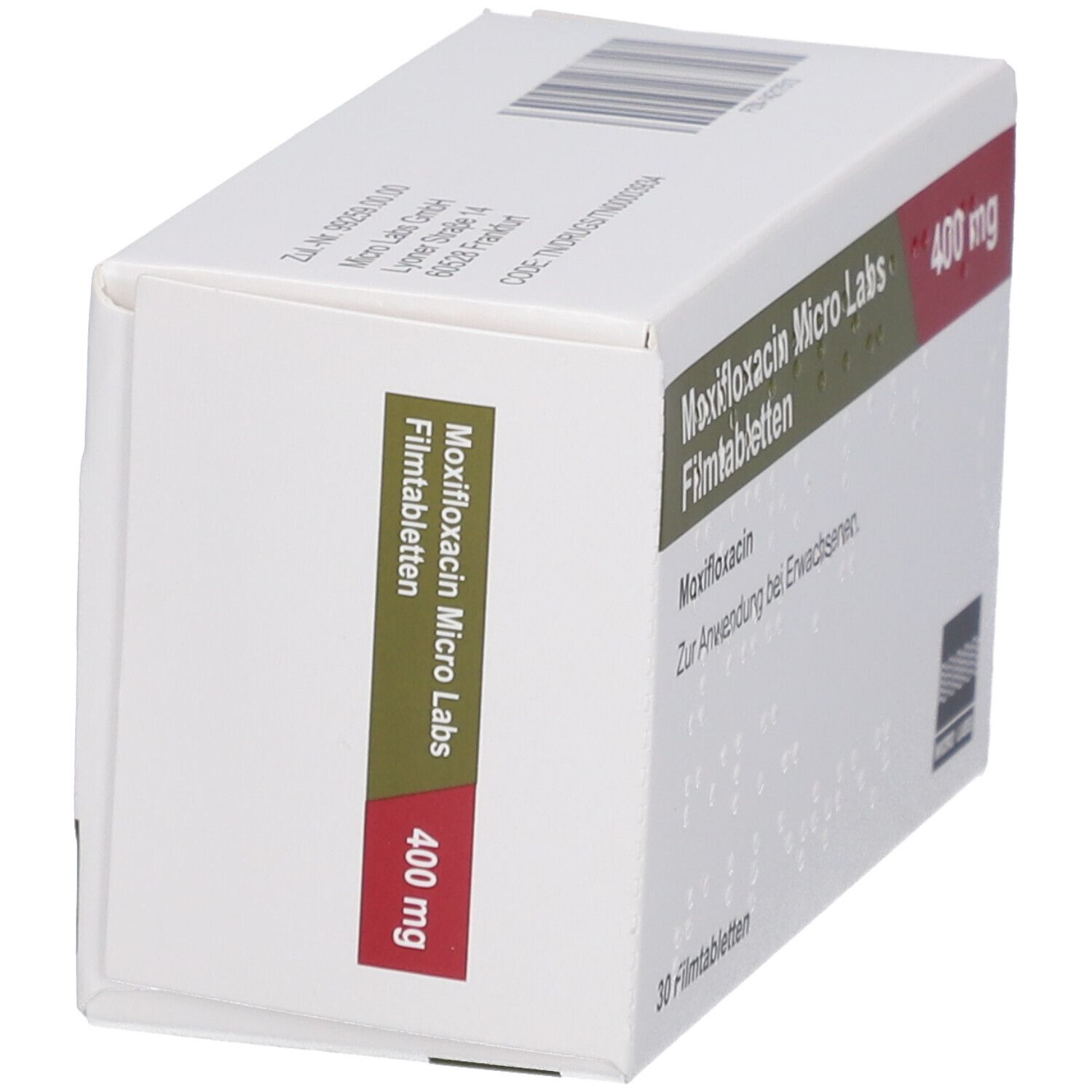 Moxifloxacin Micro Labs 400 mg