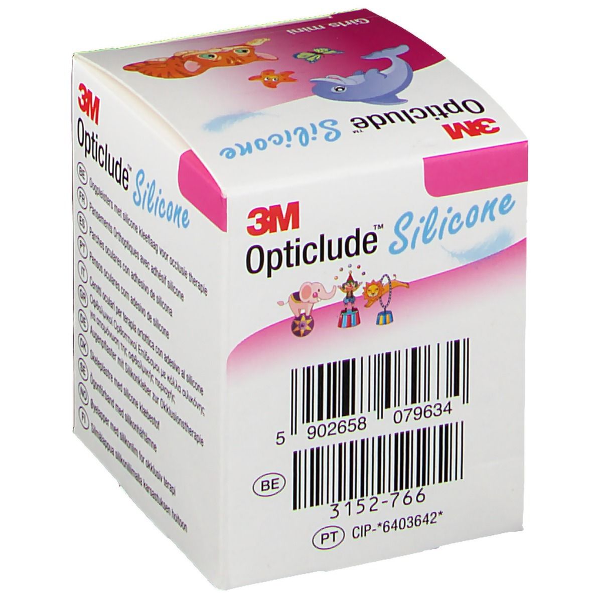 Opticlude 3M Silicone Girls mini 5 x 6 cm