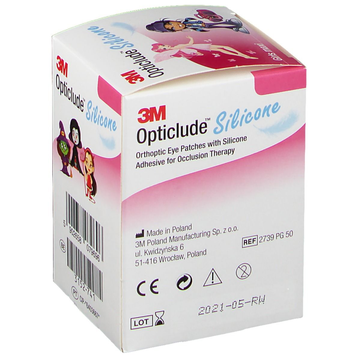 Opticlude 3M Silicone Girls maxi 5,7 x 8 cm