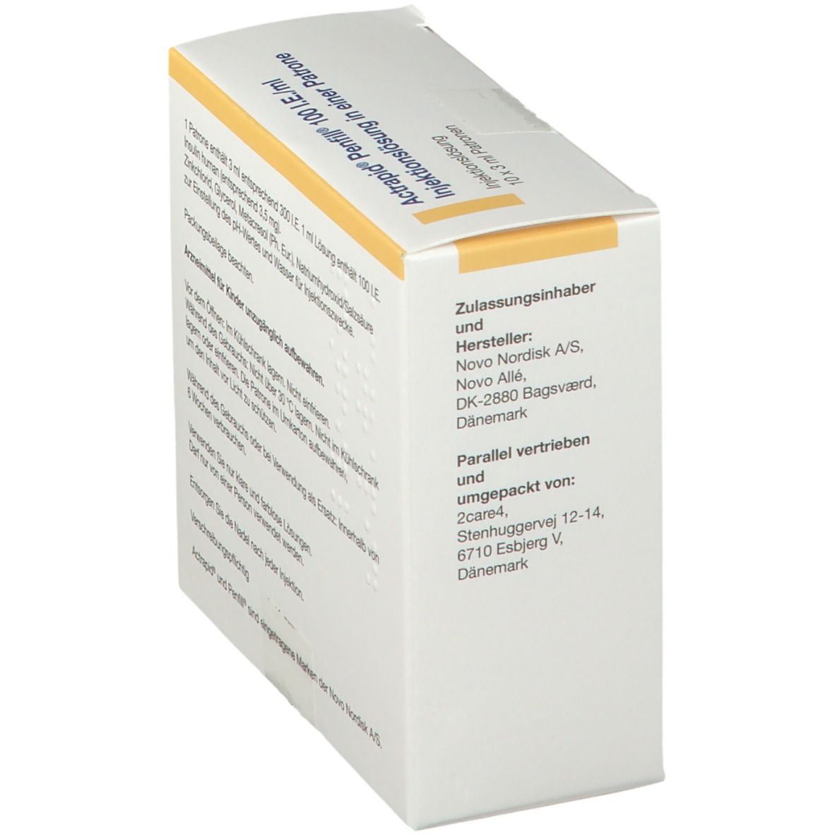 Actrapid® Penfill100I.E./Ml