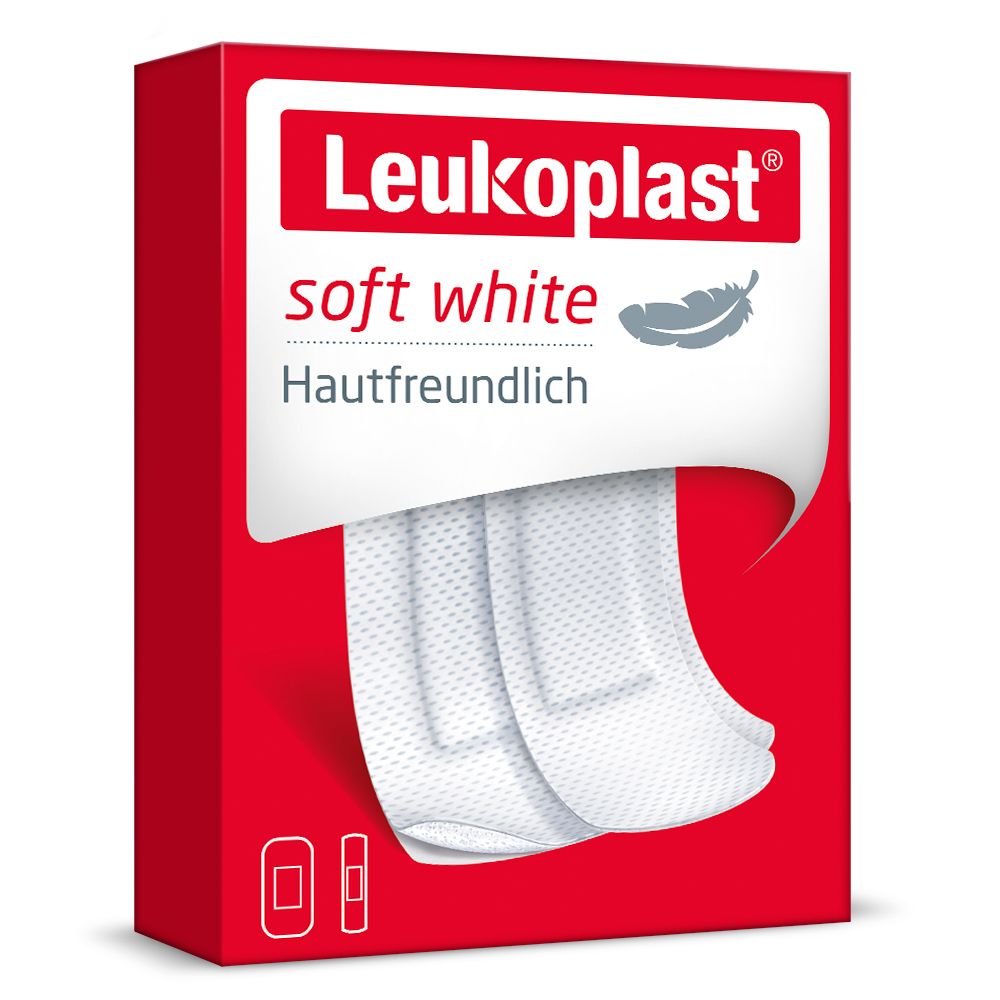 Leukoplast® Soft Strips 12 x 72 mm & 38 x 63 mm
