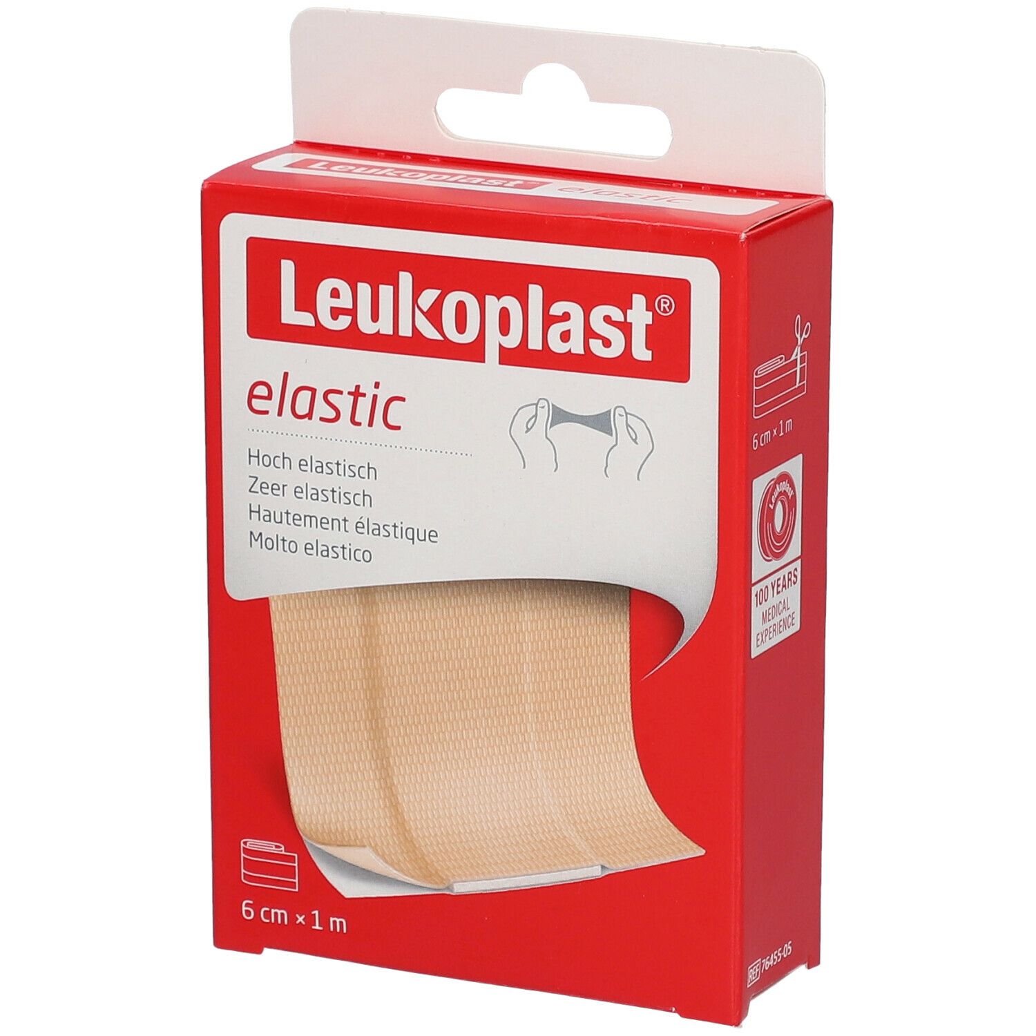 Leukoplast Elastic Pflaster 6 cmx1 m 1 St